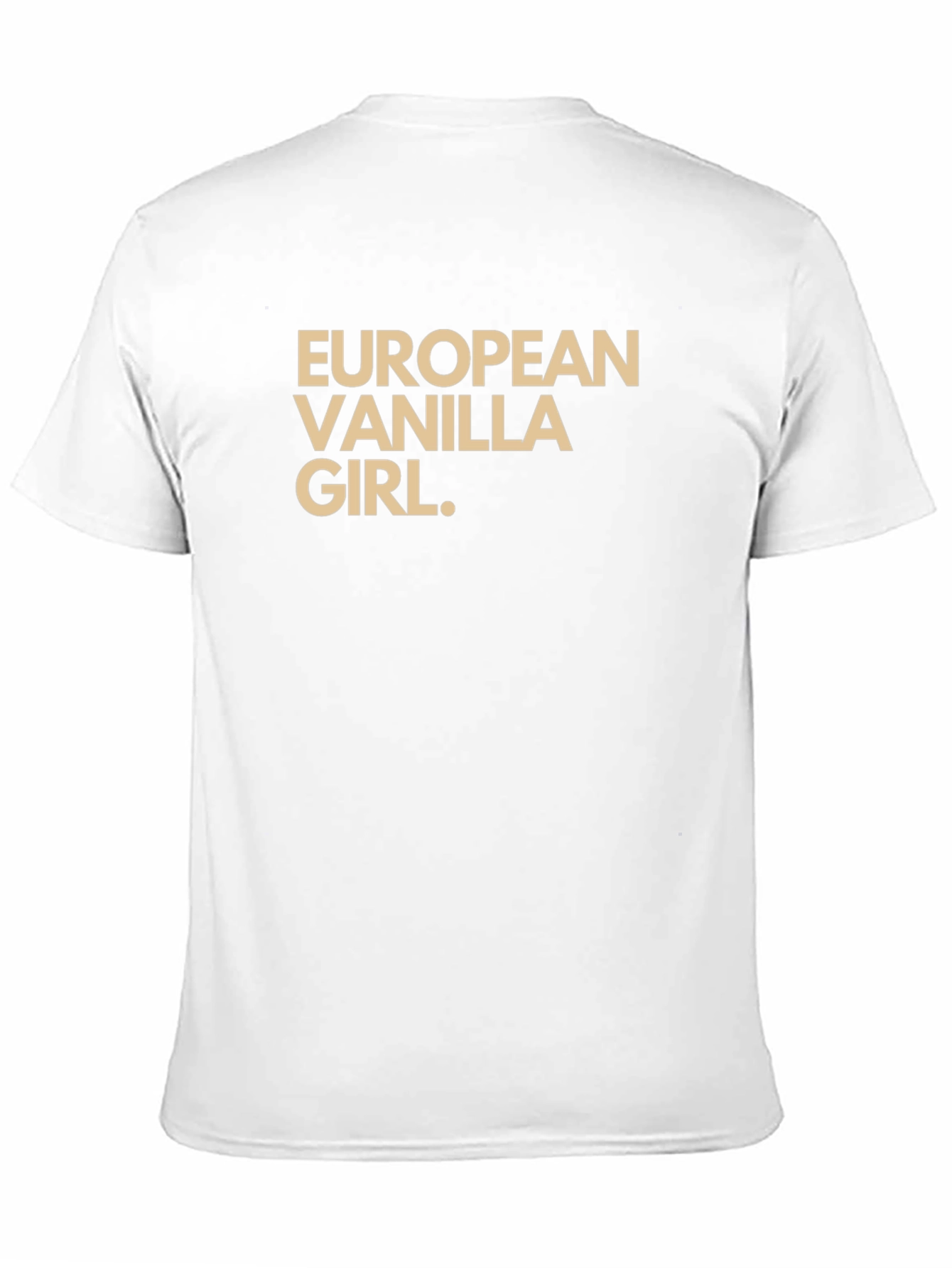 European Vanilla Girl Graphic Tee