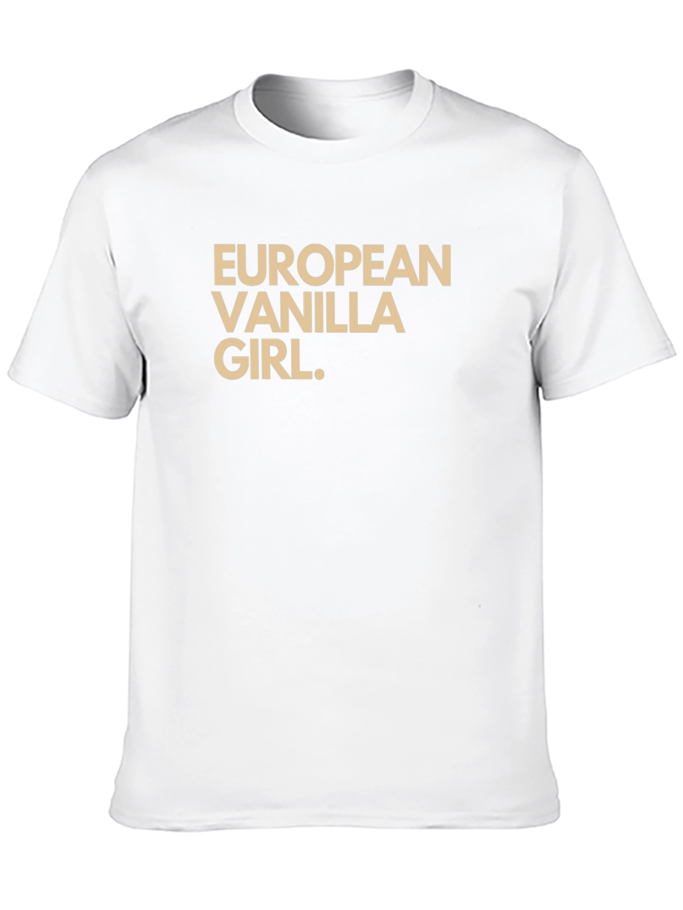 European Vanilla Girl Graphic Tee
