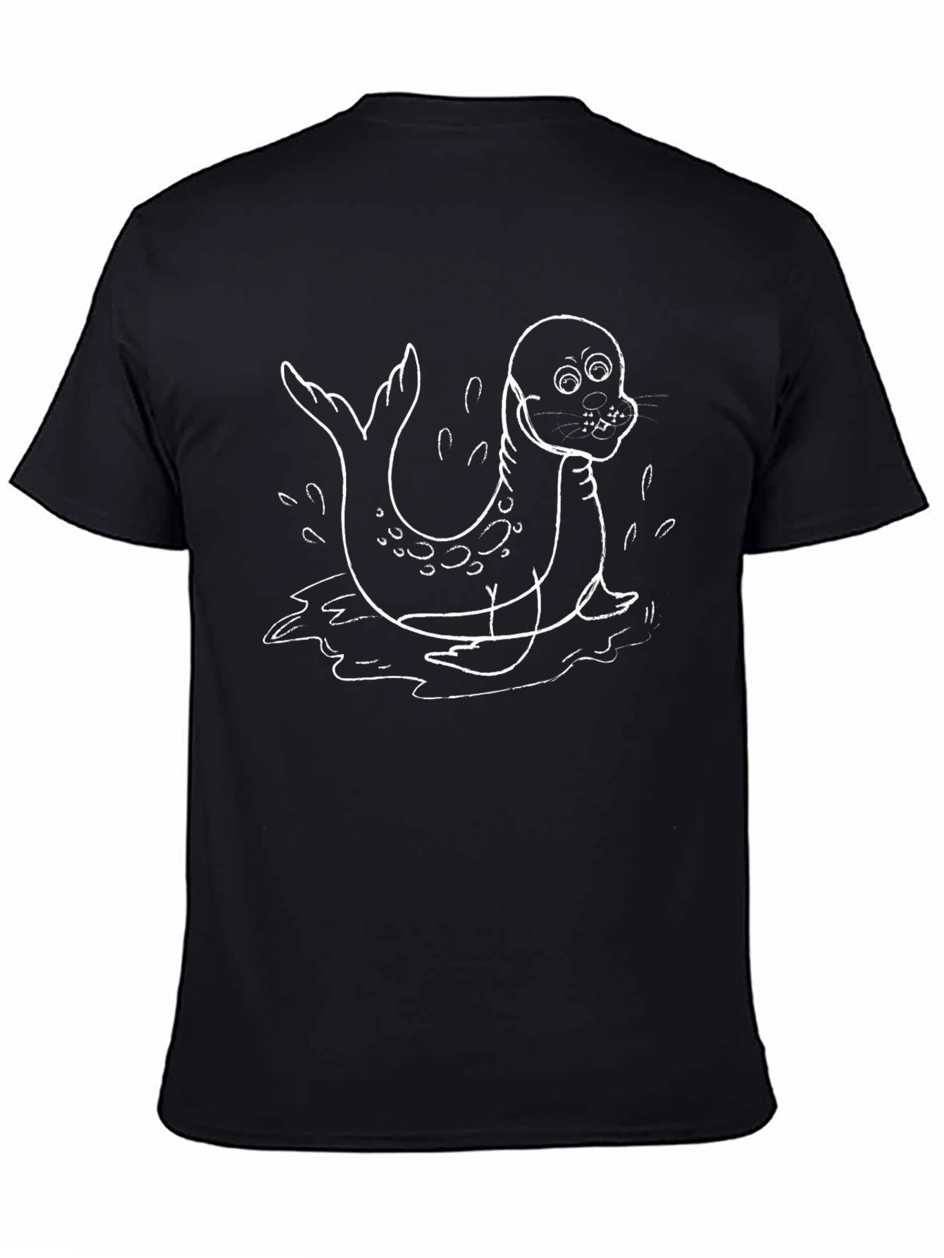 Cartoon Seal Graphic Tee