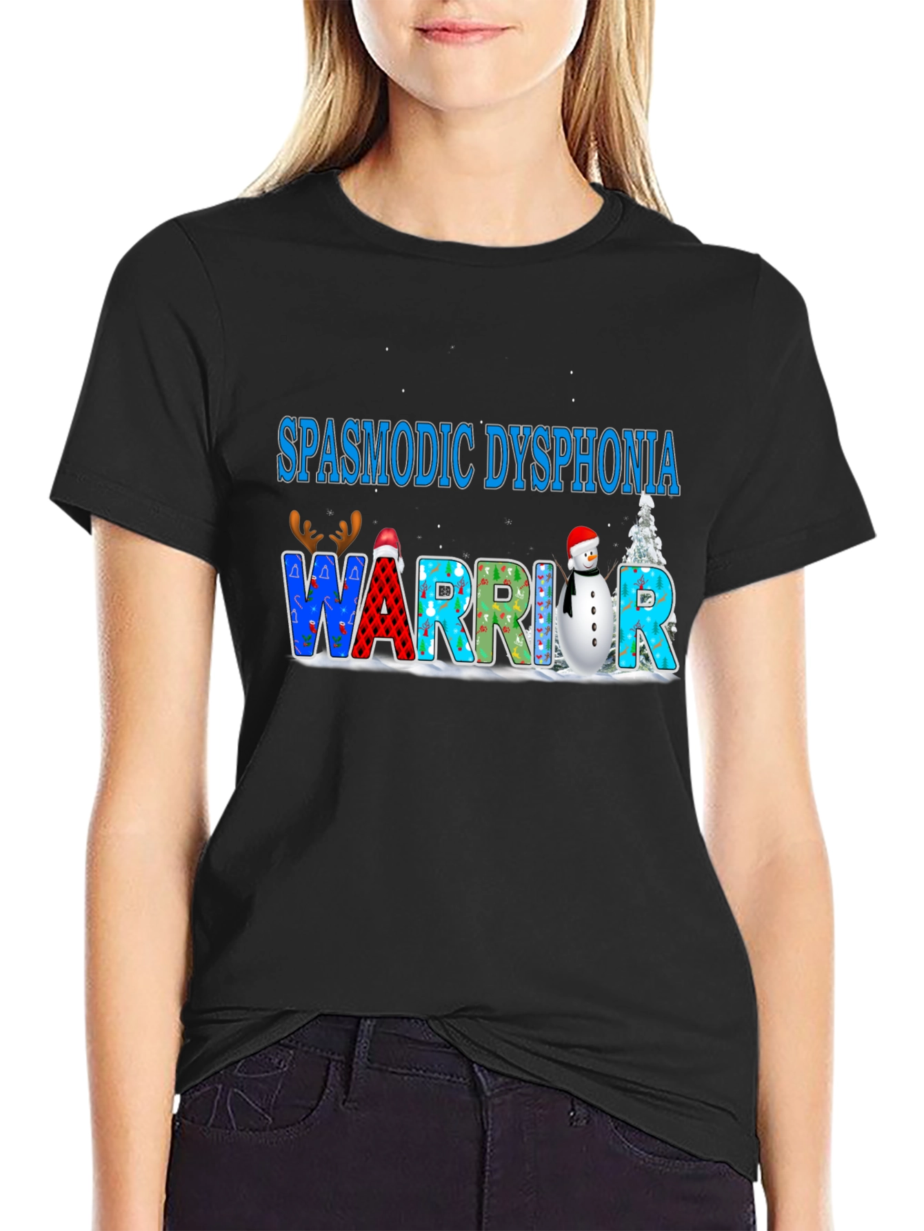 Spasmodic Dysphonia Warrior T-Shirt
