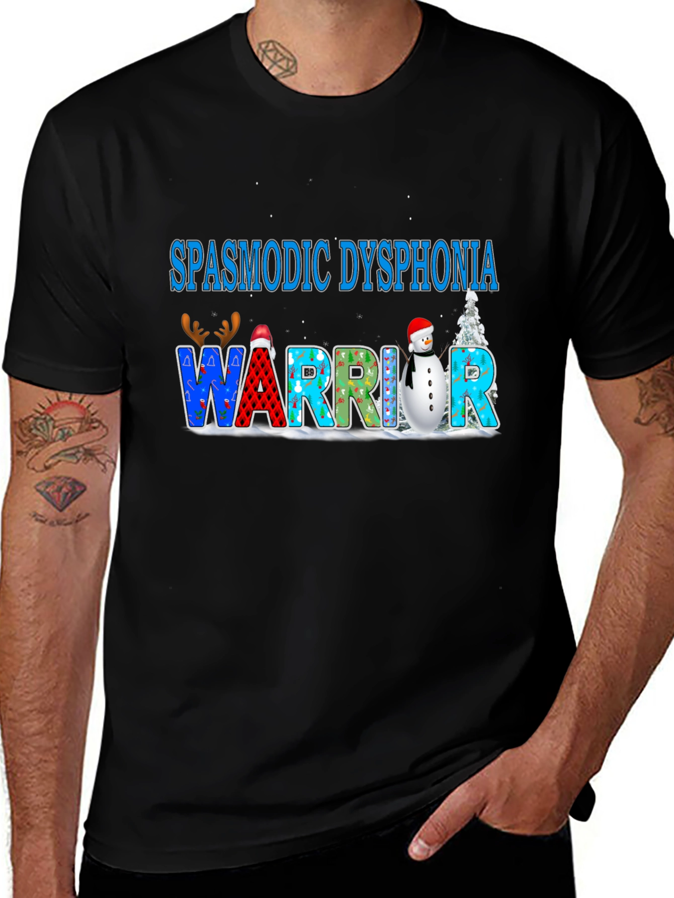 Spasmodic Dysphonia Warrior T-Shirt