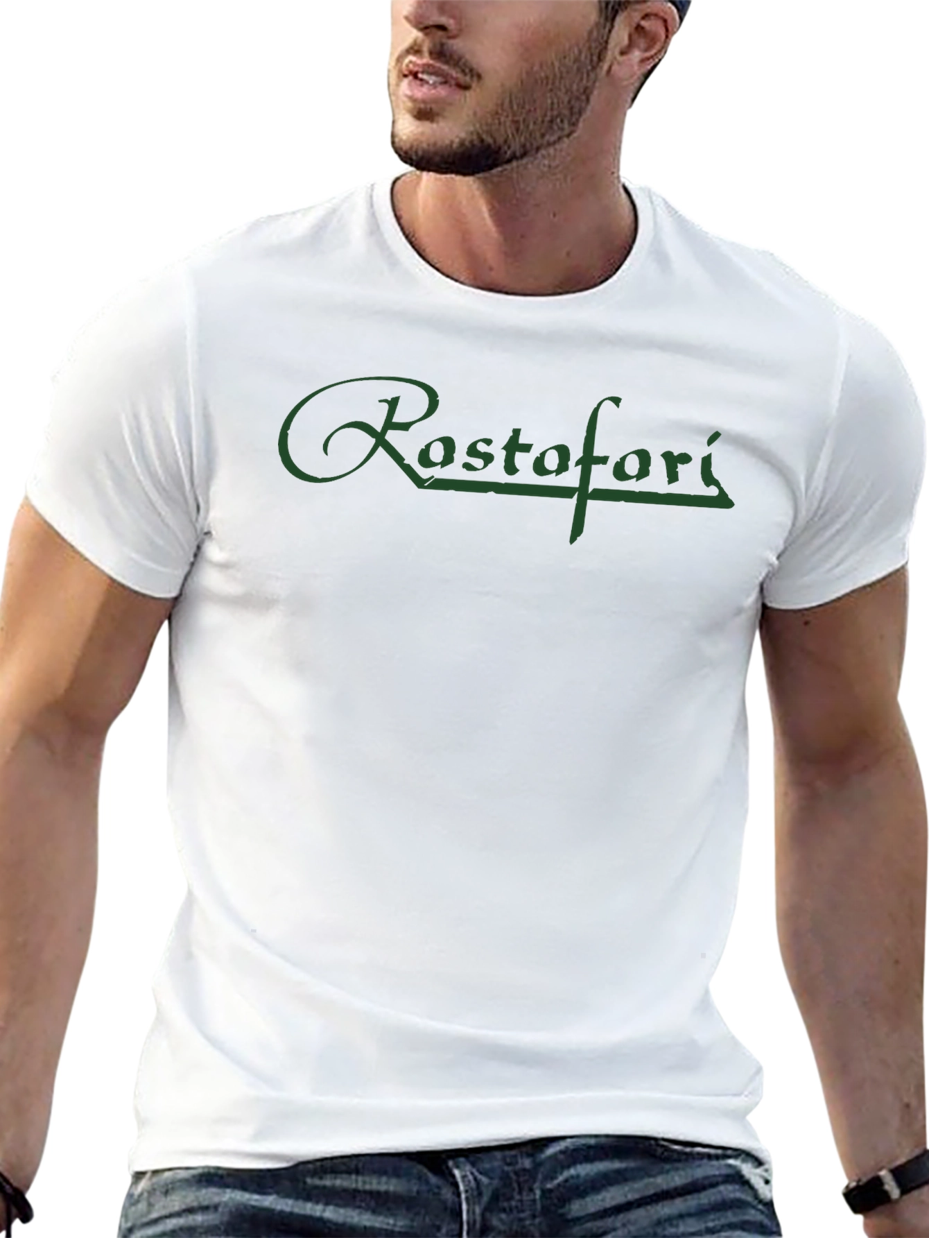 Rastofori Black Graphic Tee - Stylish Casual Wear