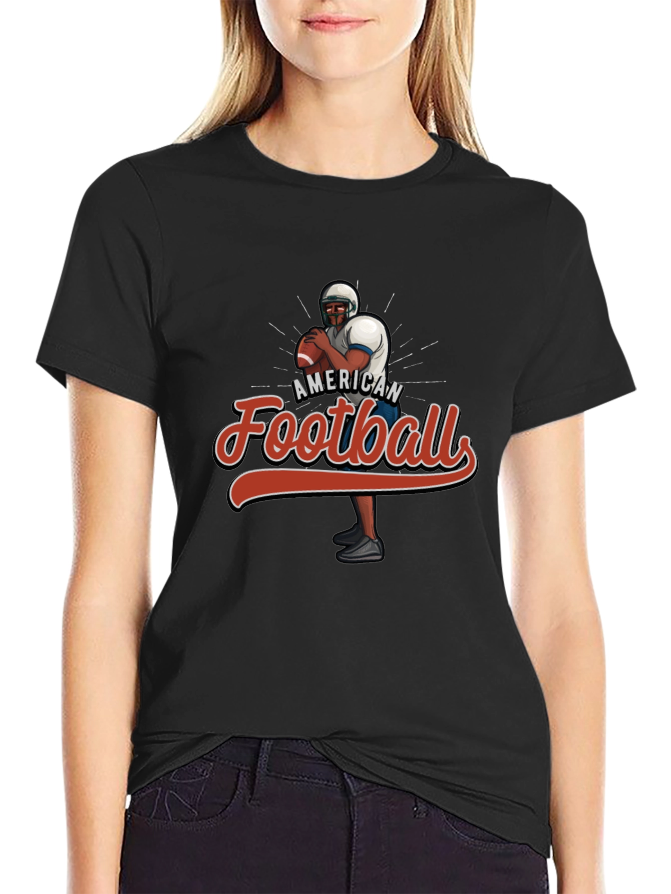 American Football Graphic Tee