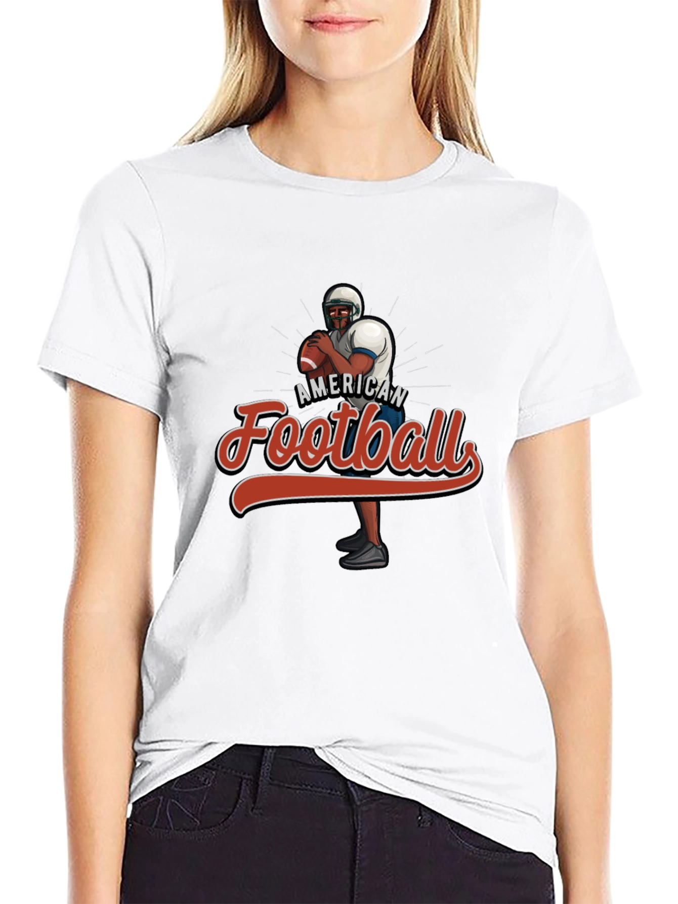 American Football Graphic Tee