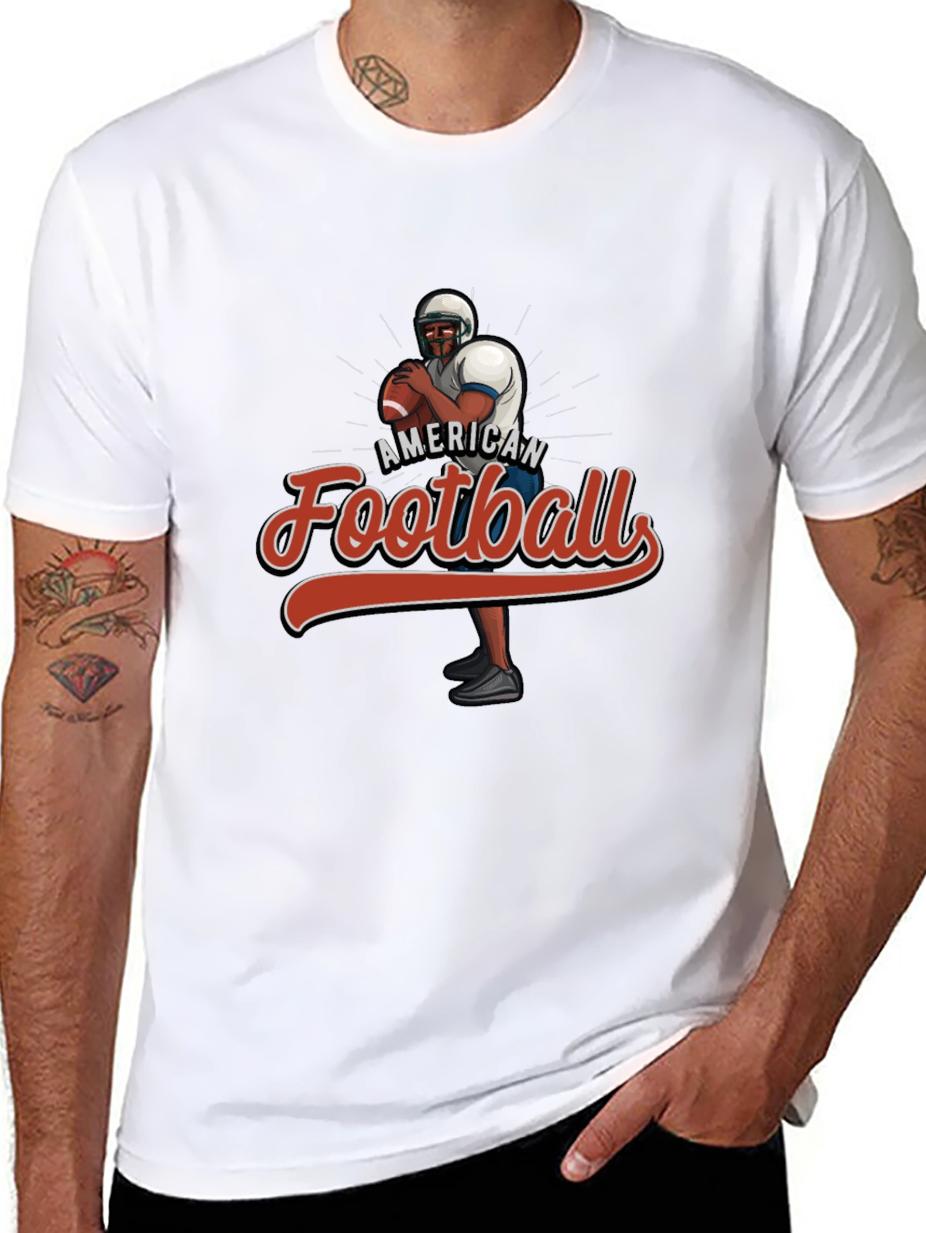 American Football Graphic Tee