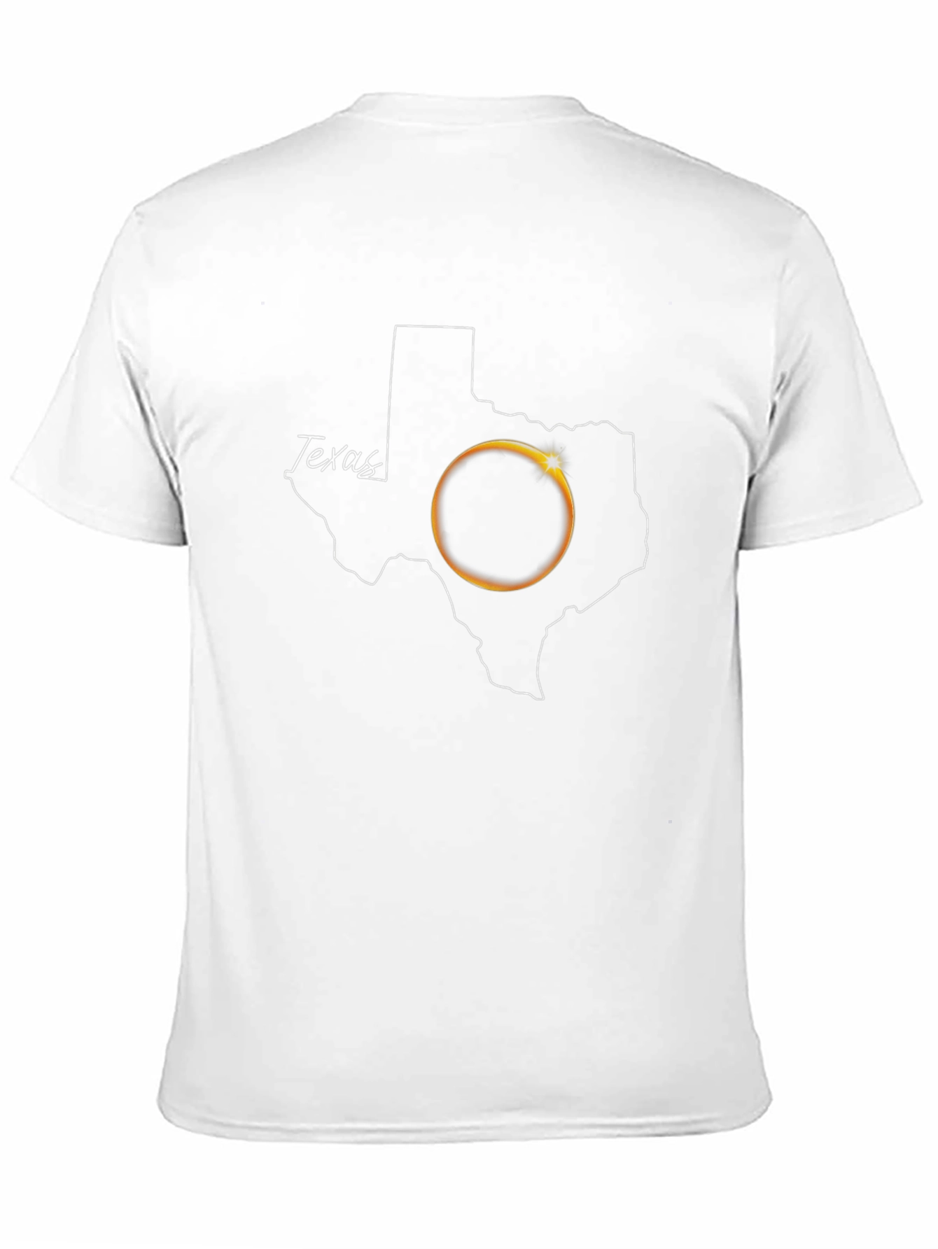 Texas Eclipse T-Shirt - Black