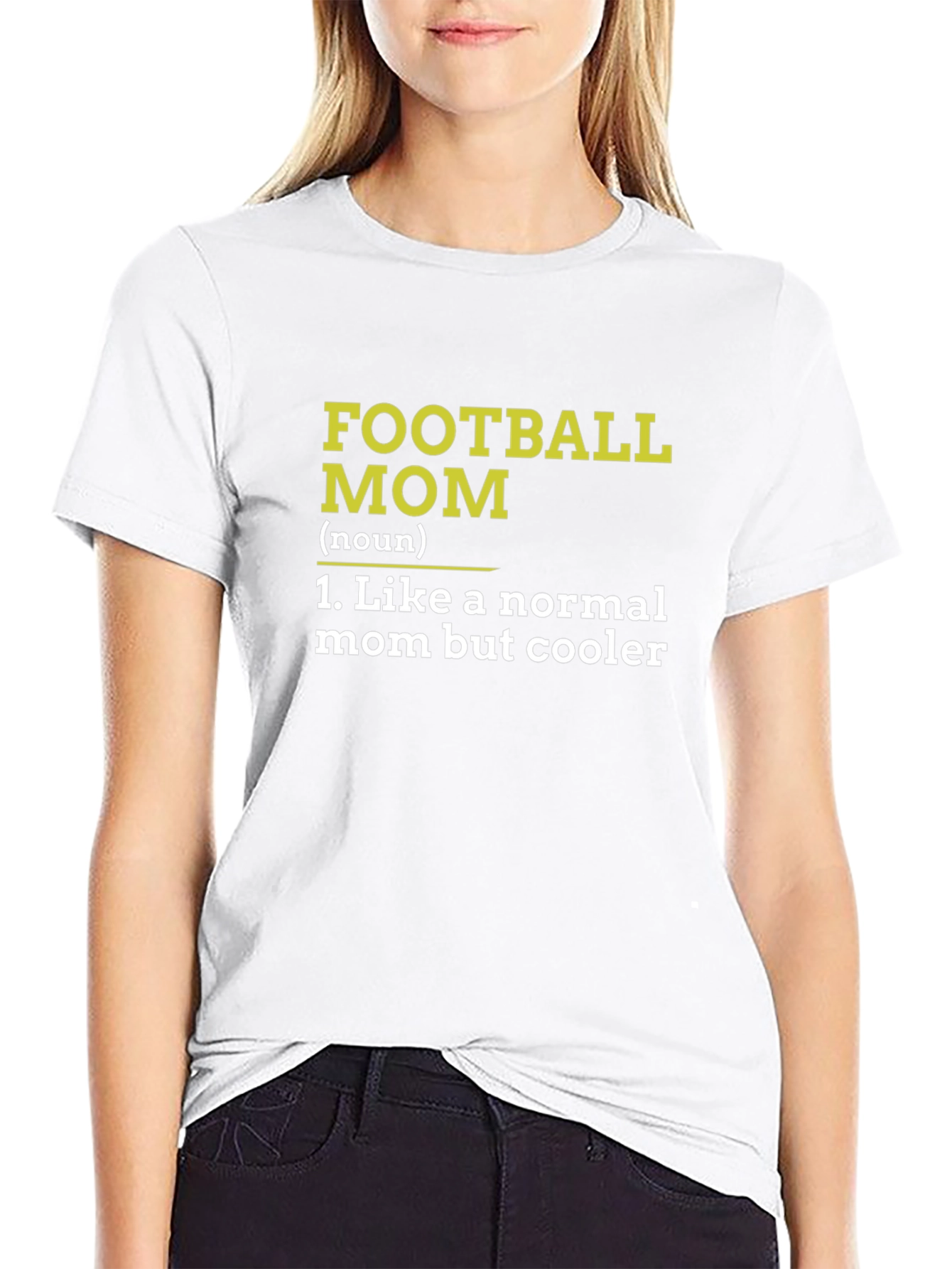 Football Mom Graphic T-Shirt - Cool Moms!
