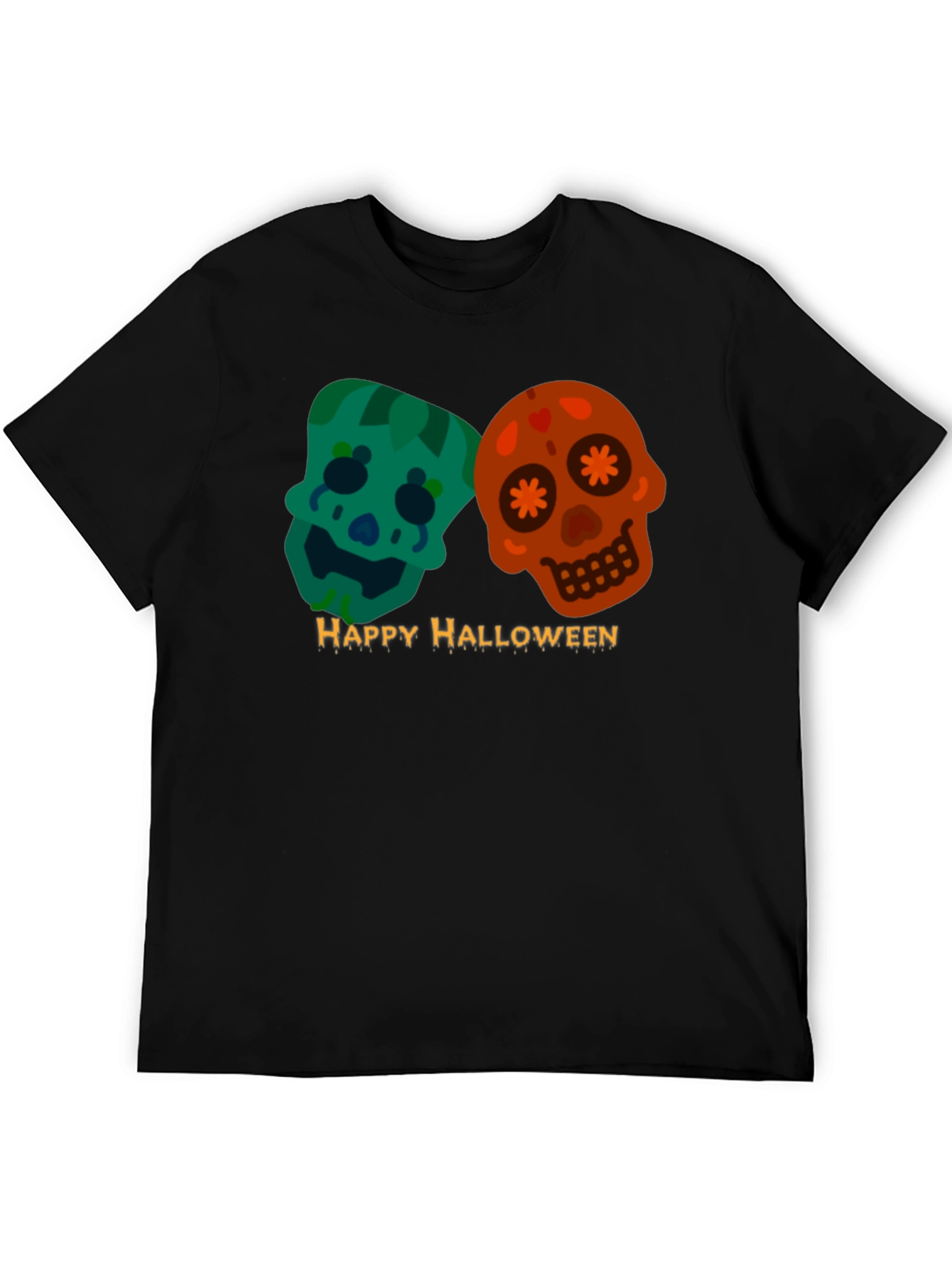 Happy Halloween Skulls T-Shirt