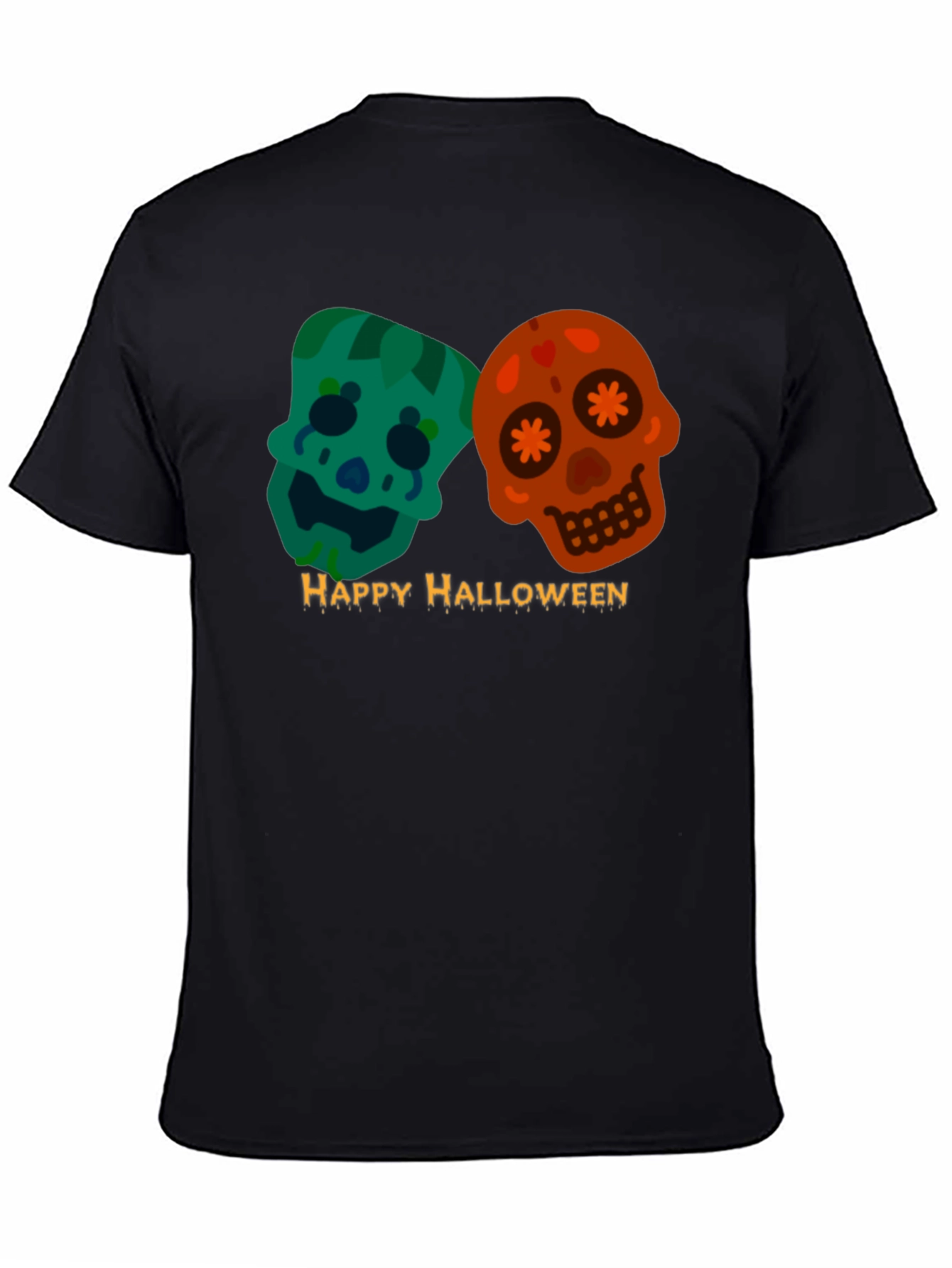 Happy Halloween Skulls T-Shirt