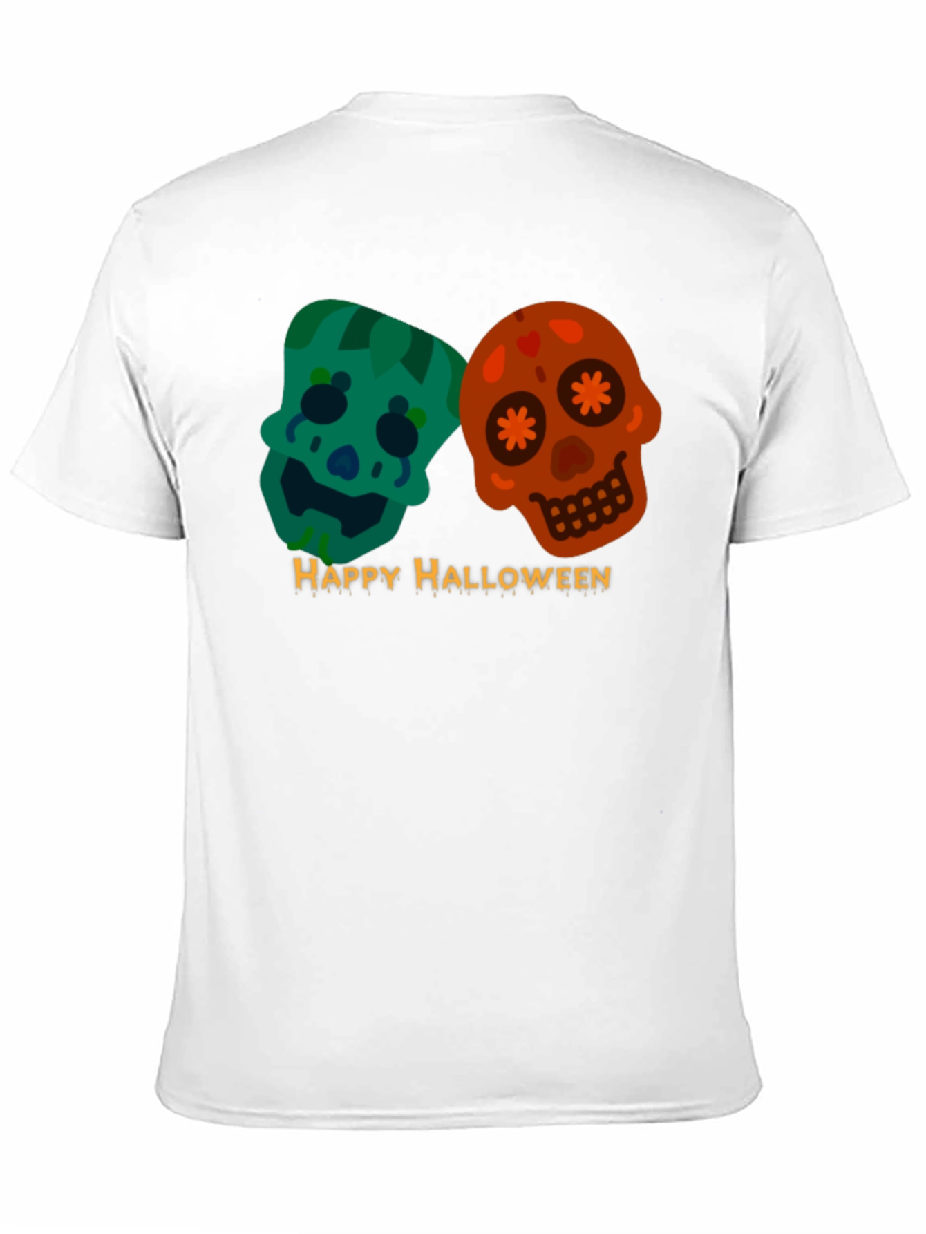 Happy Halloween Skulls T-Shirt