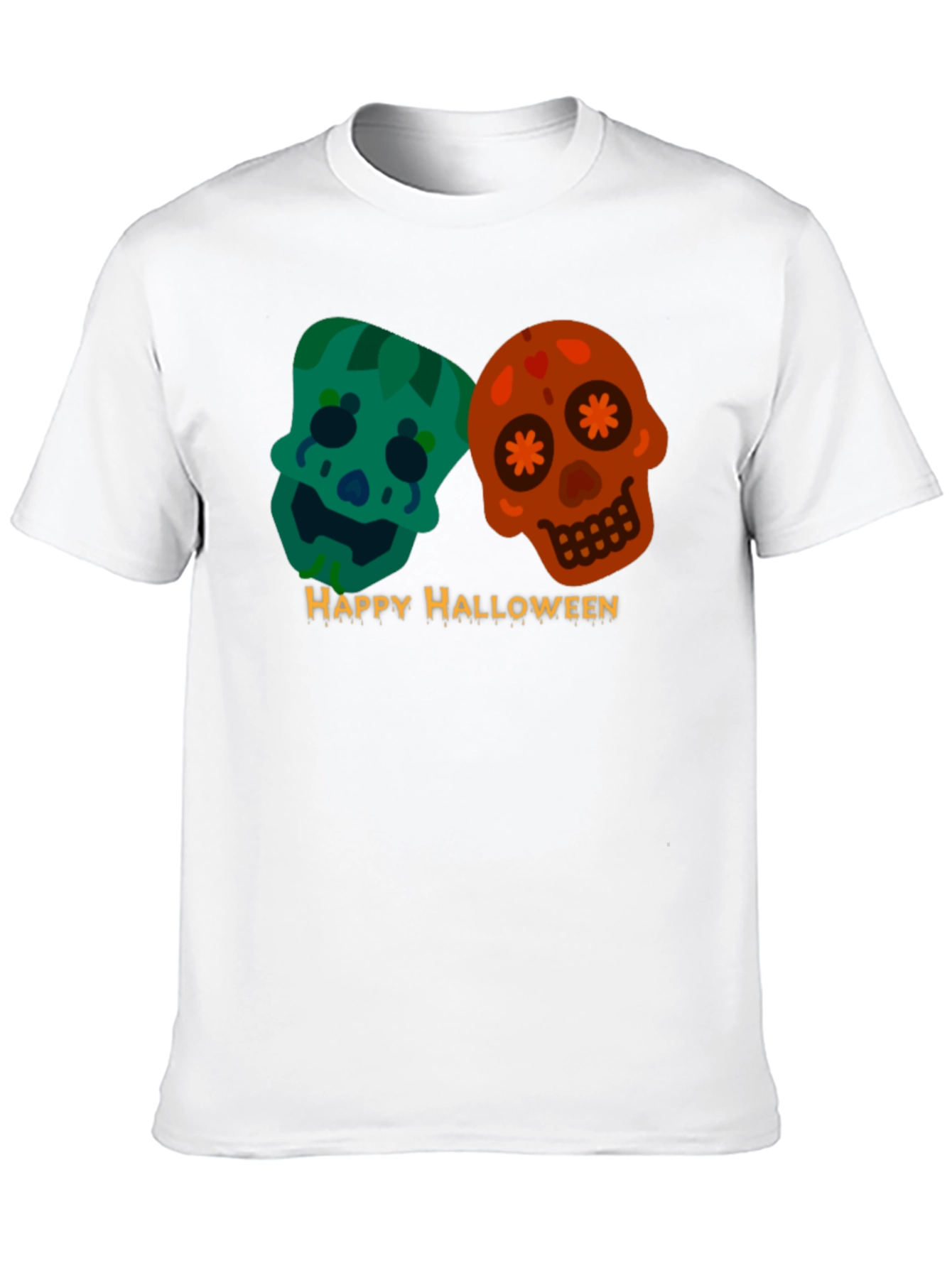 Happy Halloween Skulls T-Shirt