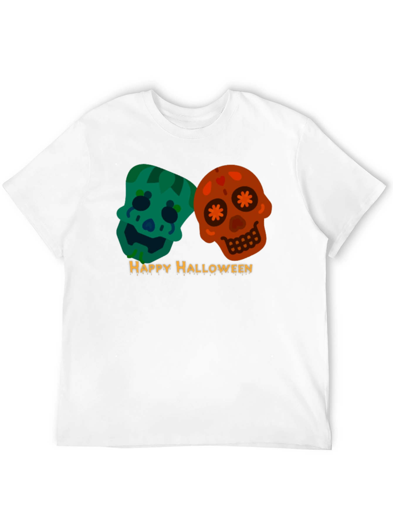 Happy Halloween Skulls T-Shirt