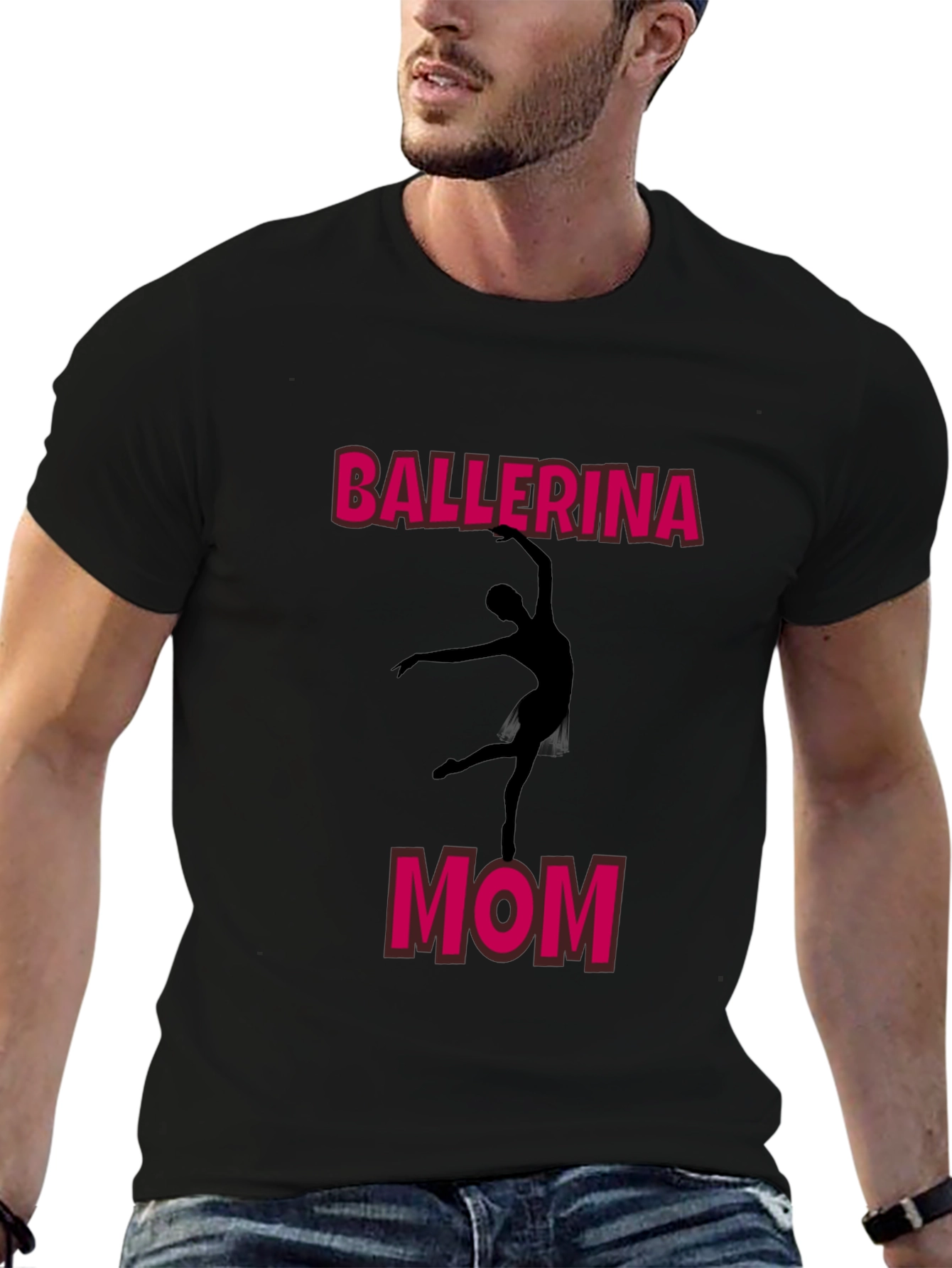 Ballerina Mom Graphic T-Shirt