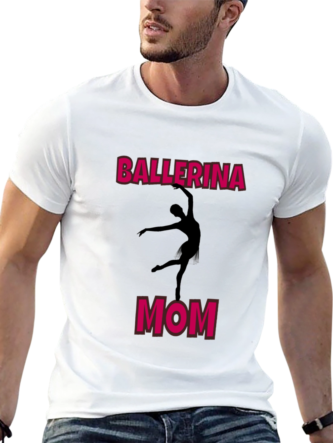Ballerina Mom Graphic T-Shirt