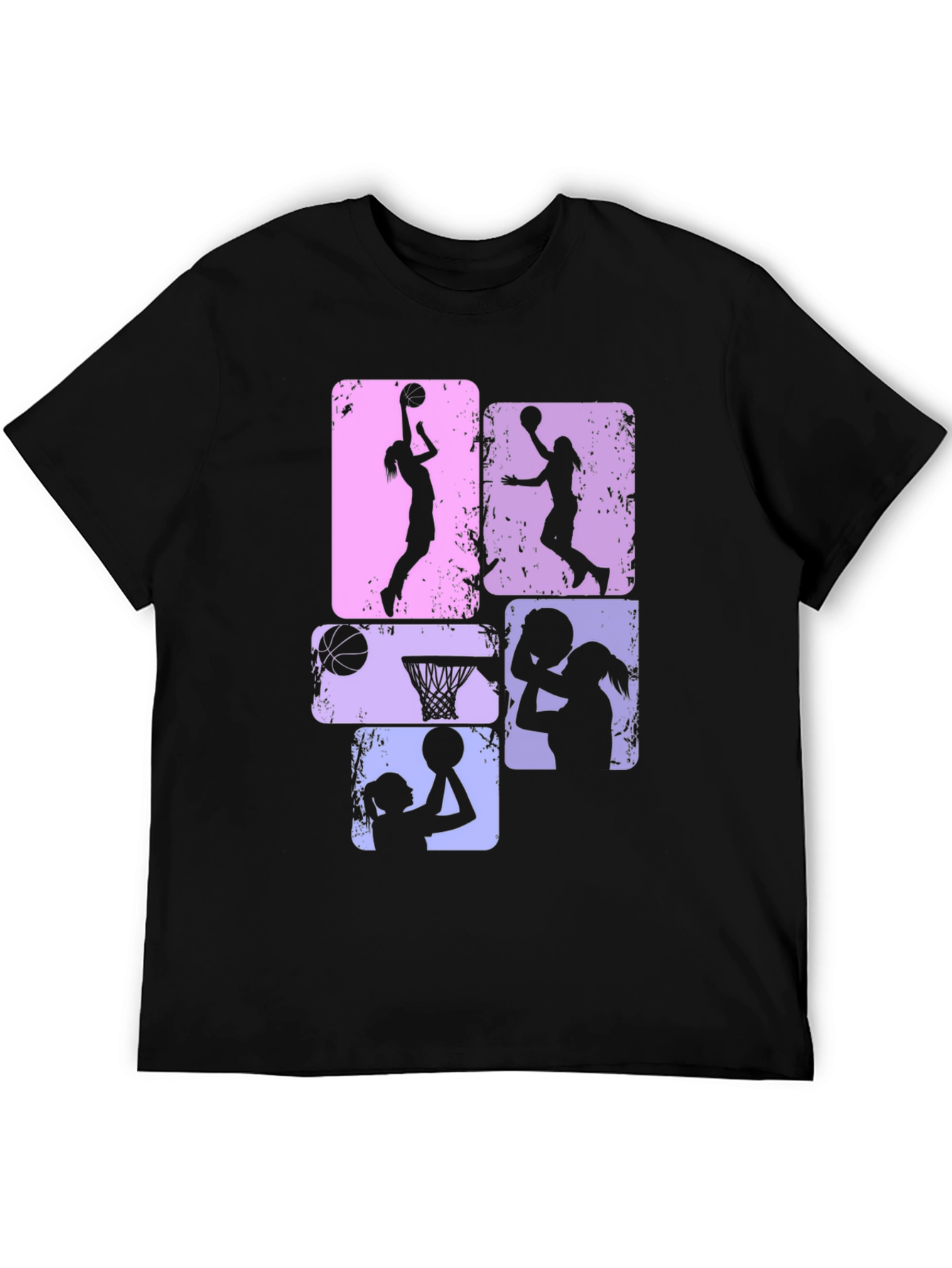Womens Basketball Graphic Tee