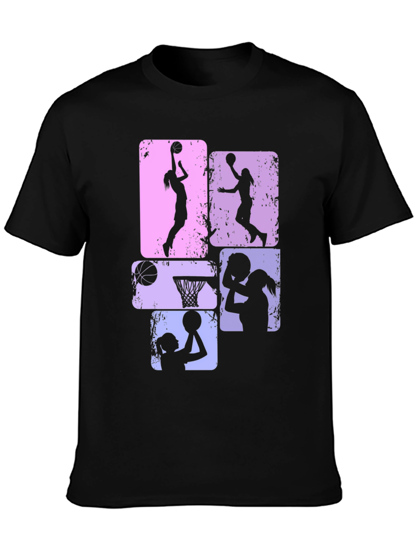 Womens Basketball Graphic Tee