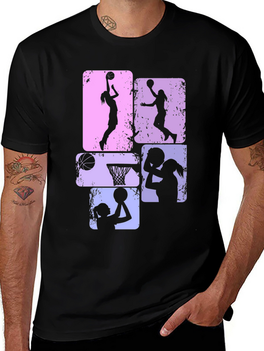 Womens Basketball Graphic Tee