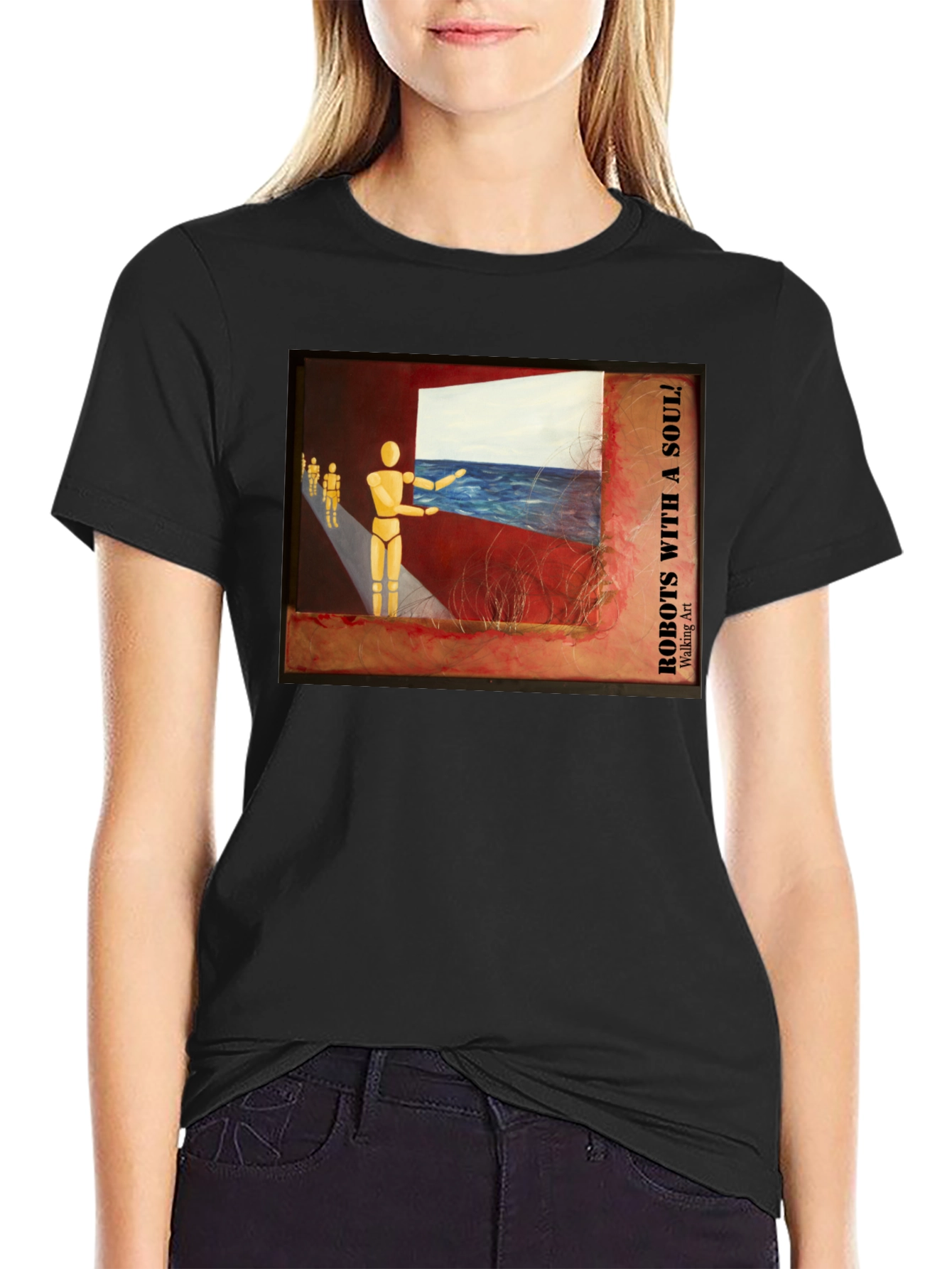 Robots With a Soul Graphic T-Shirt