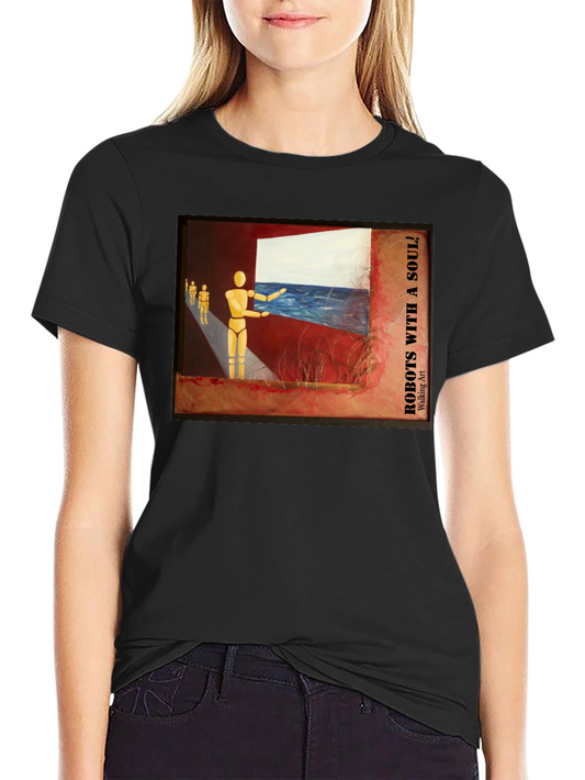 Robots With a Soul Graphic T-Shirt