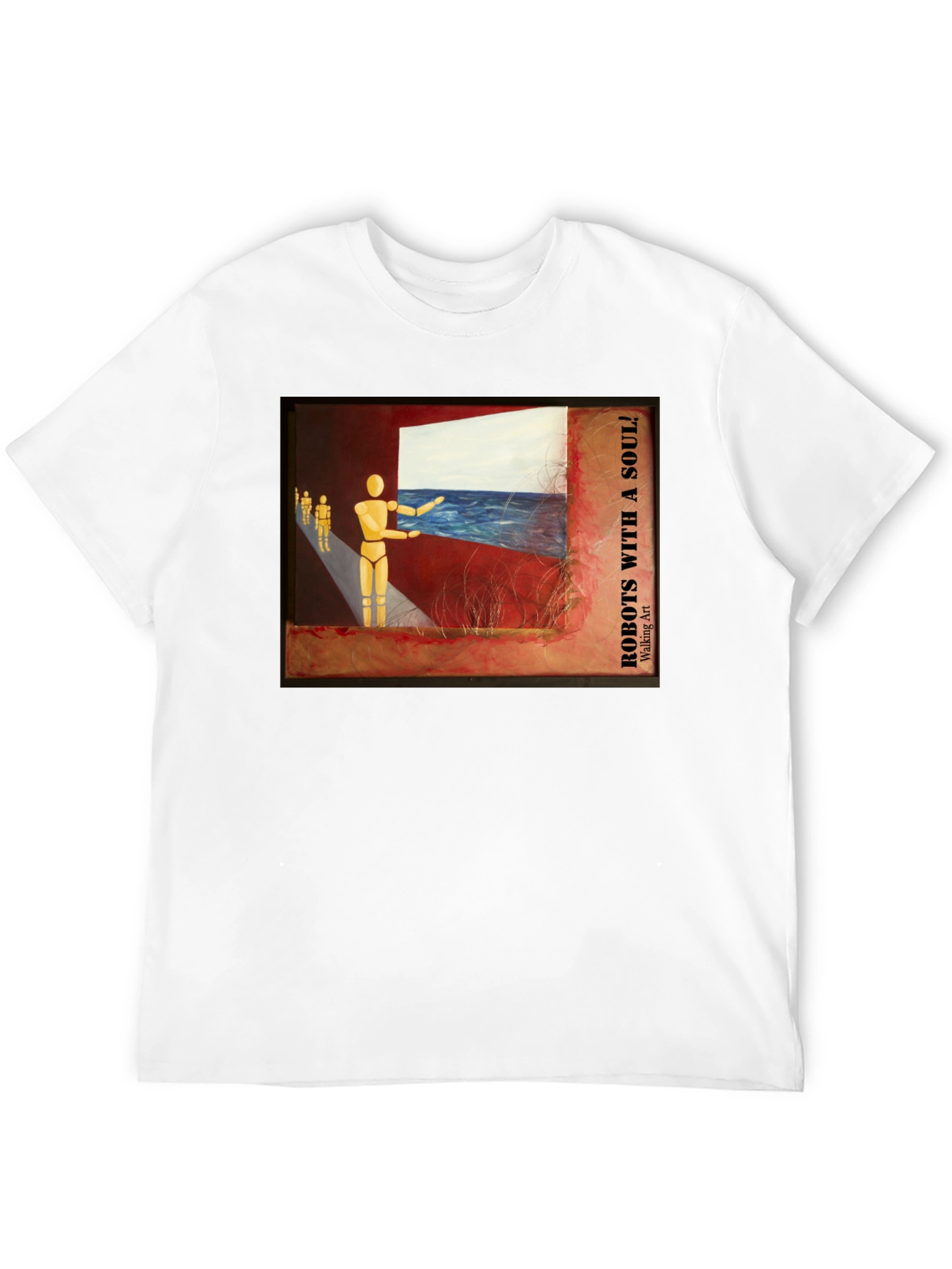 Robots With a Soul Graphic T-Shirt