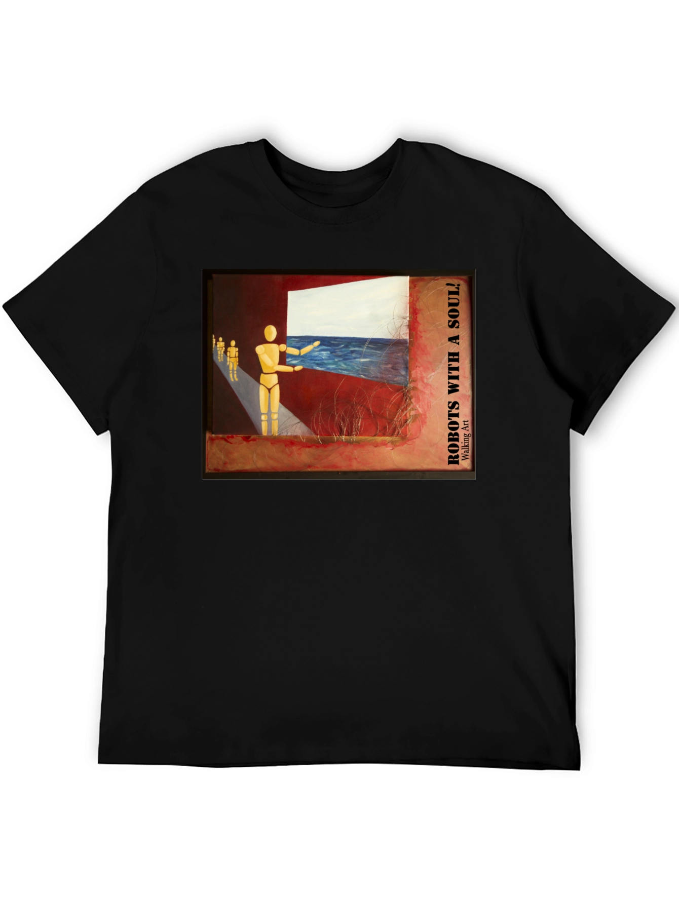 Robots With a Soul Graphic T-Shirt
