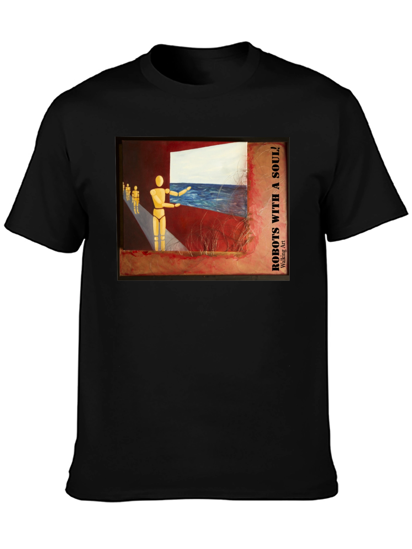Robots With a Soul Graphic T-Shirt