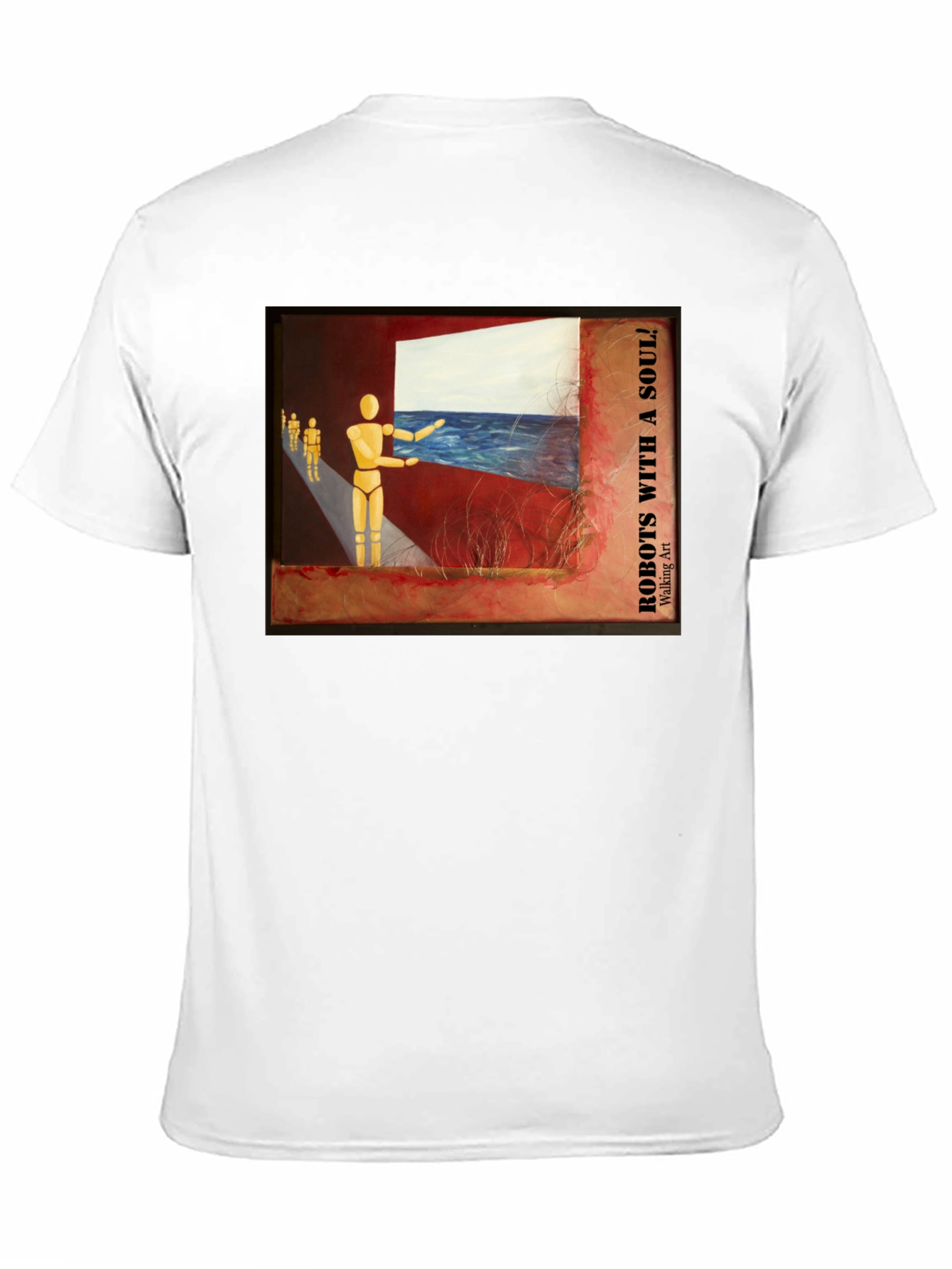 Robots With a Soul Graphic T-Shirt
