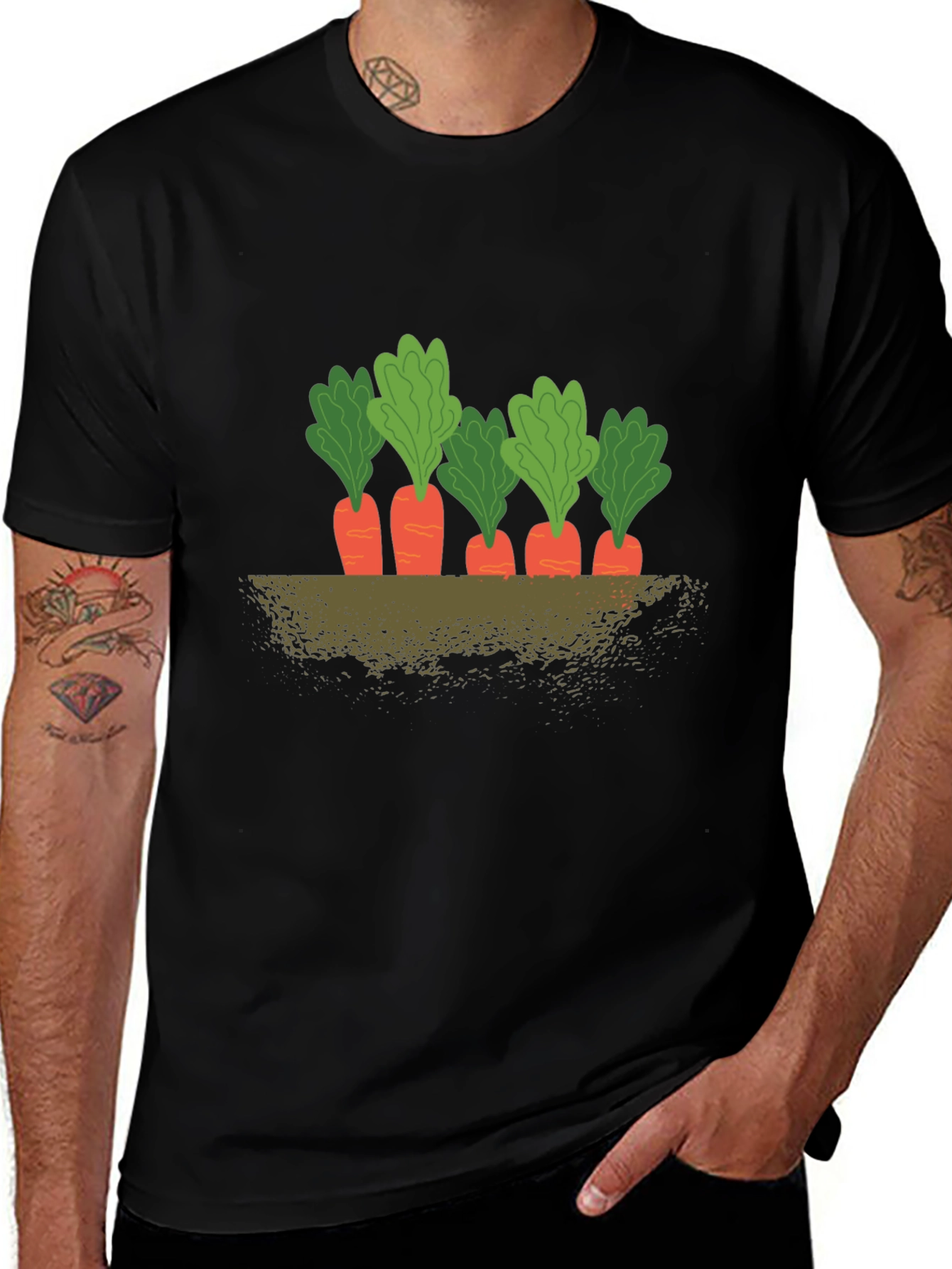 Carrot Patch Graphic Tee - Fresh Harvest Style