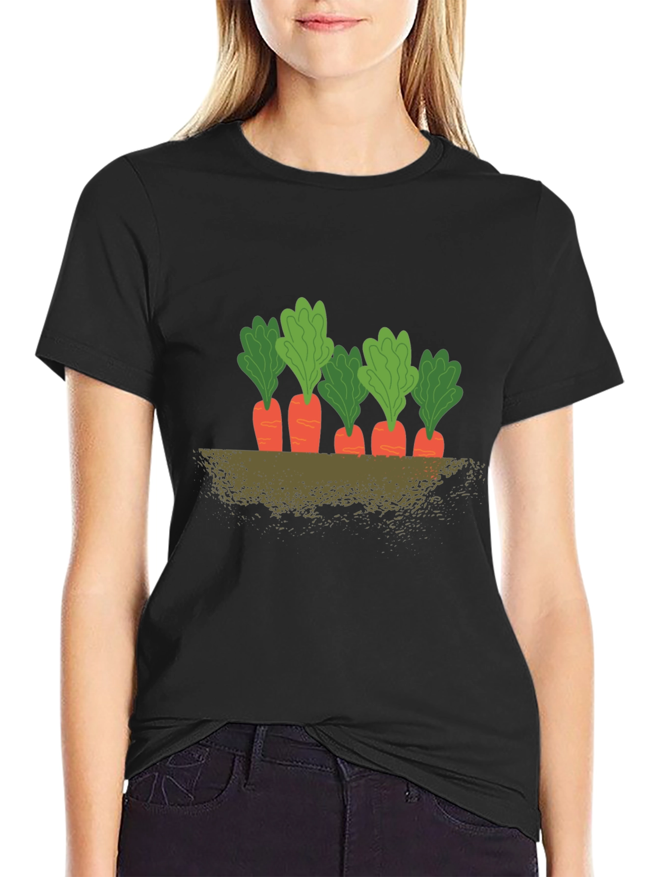 Carrot Patch Graphic Tee - Fresh Harvest Style