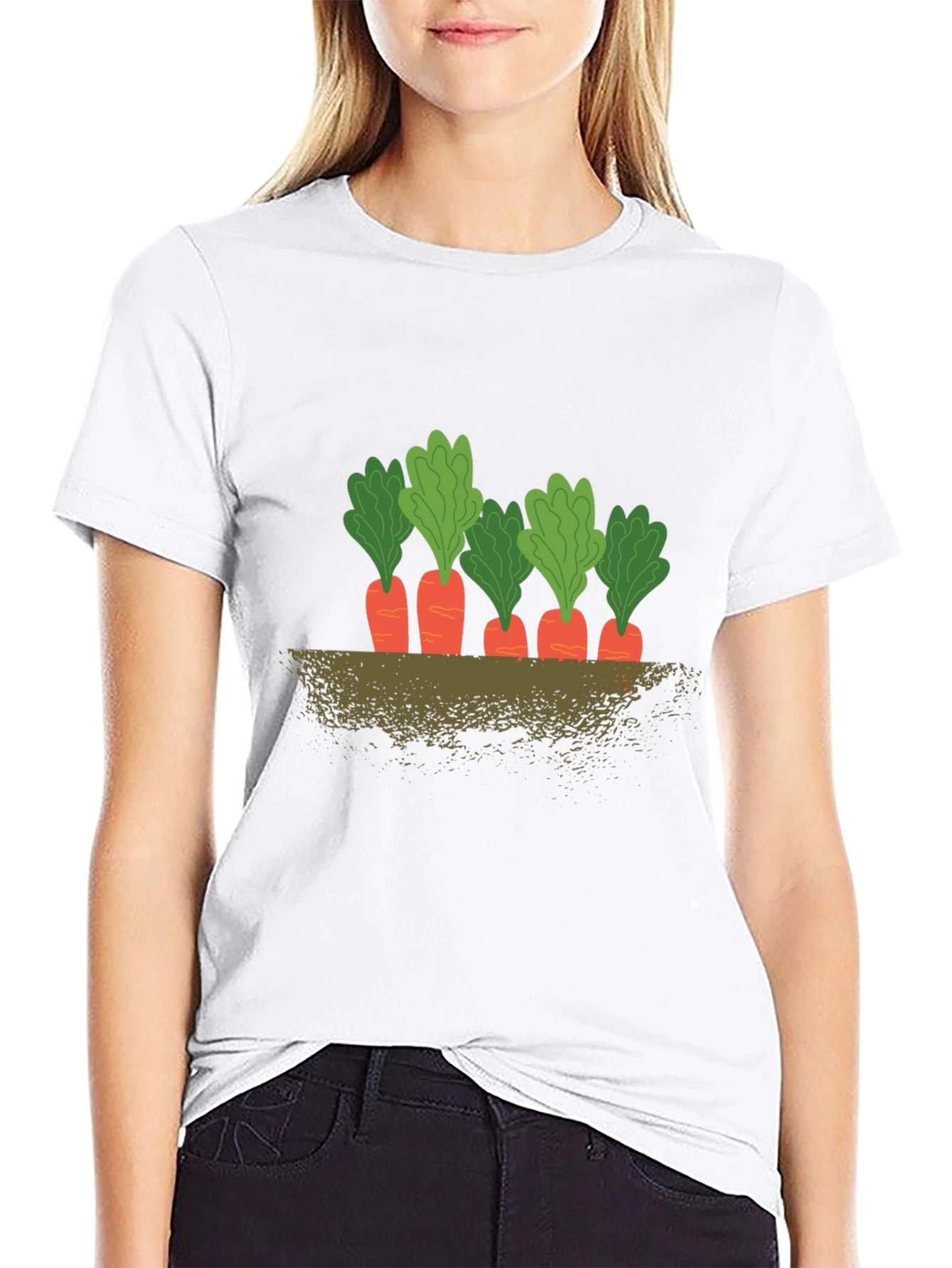 Carrot Patch Graphic Tee - Fresh Harvest Style