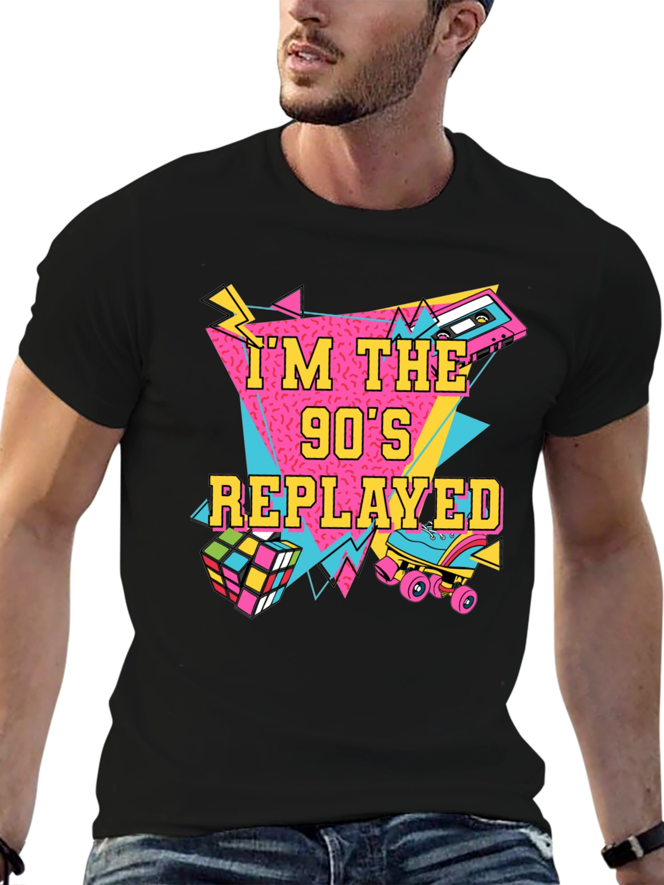 Im The 90s Replayed Graphic T-Shirt
