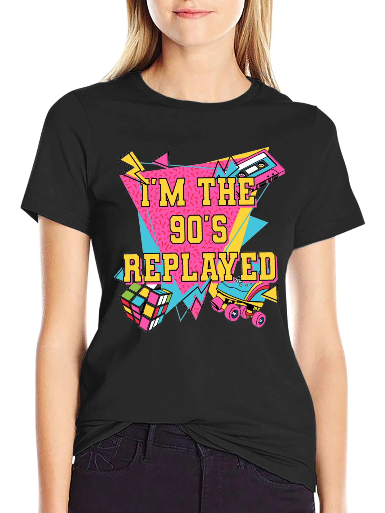 Im The 90s Replayed Graphic T-Shirt