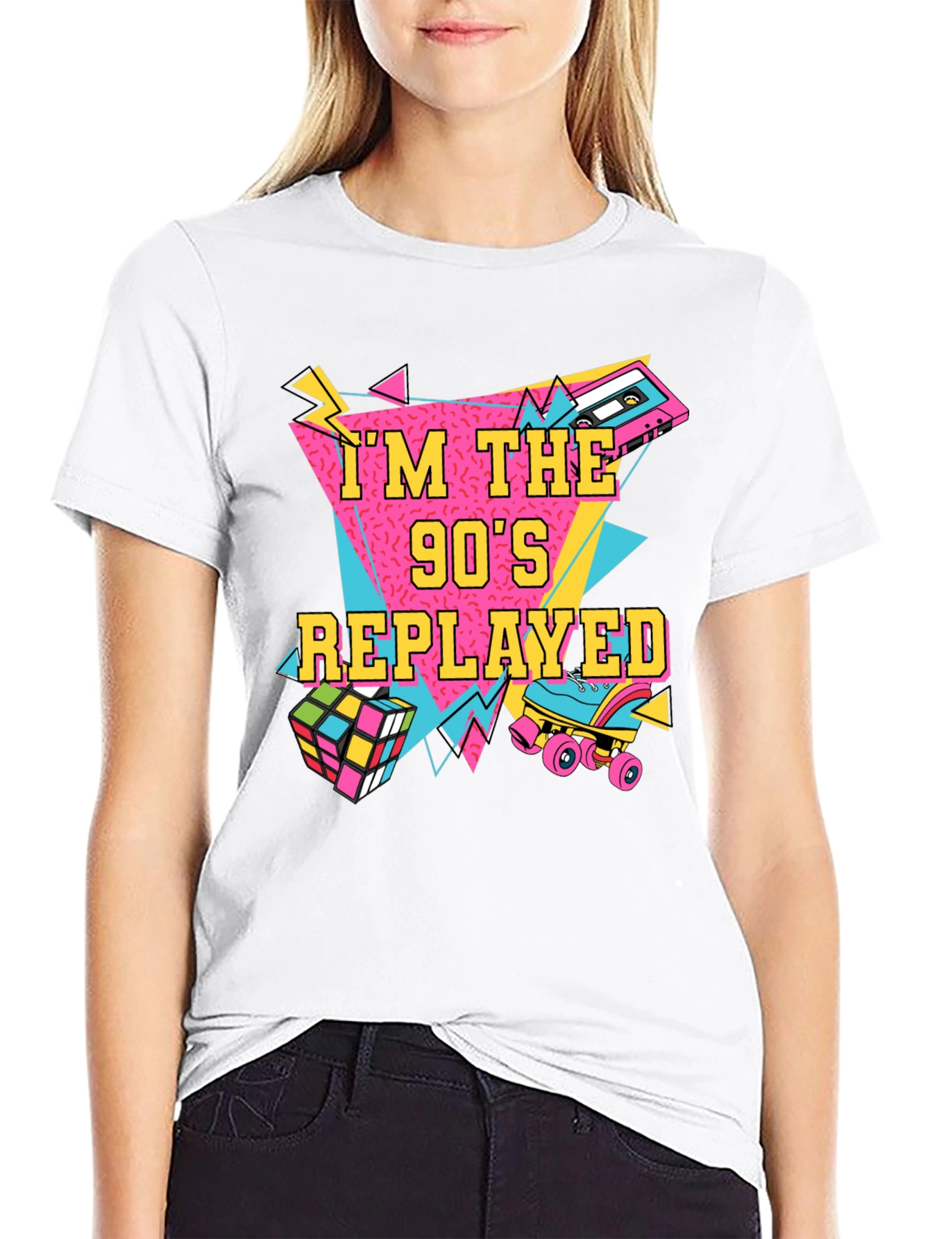 Im The 90s Replayed Graphic T-Shirt