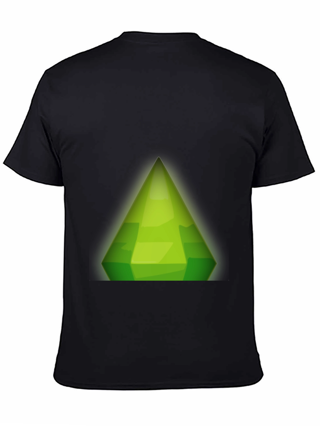 Sims Plumbob Graphic Black T-Shirt