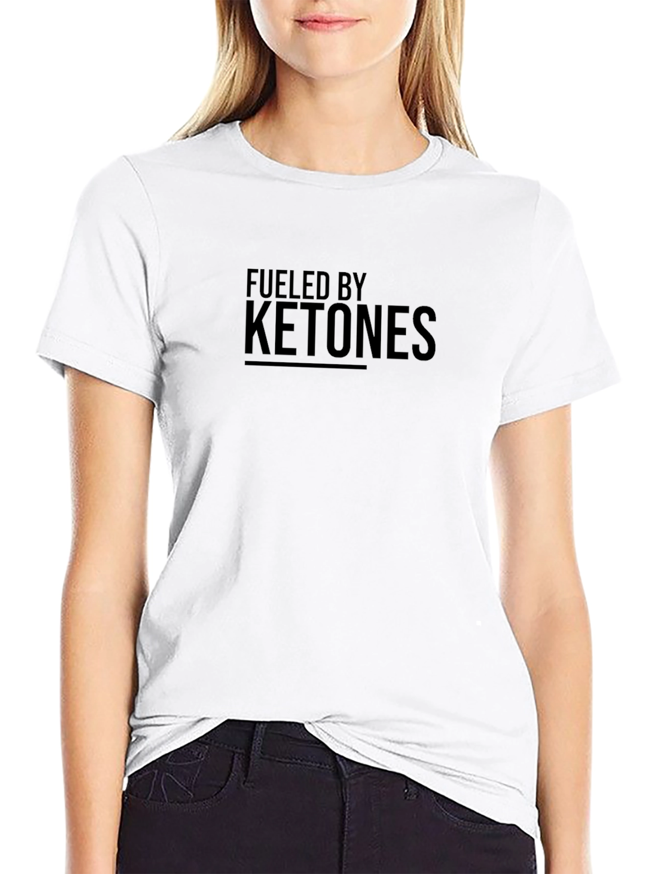 Fueled by Ketones Graphic Tee - Black T-Shirt
