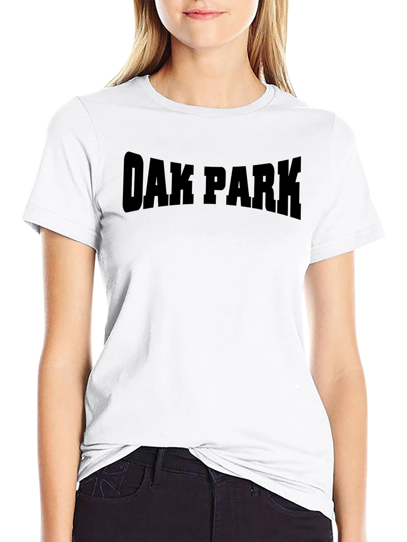 Oak Park Graphic T-Shirt - Classic Black Tee