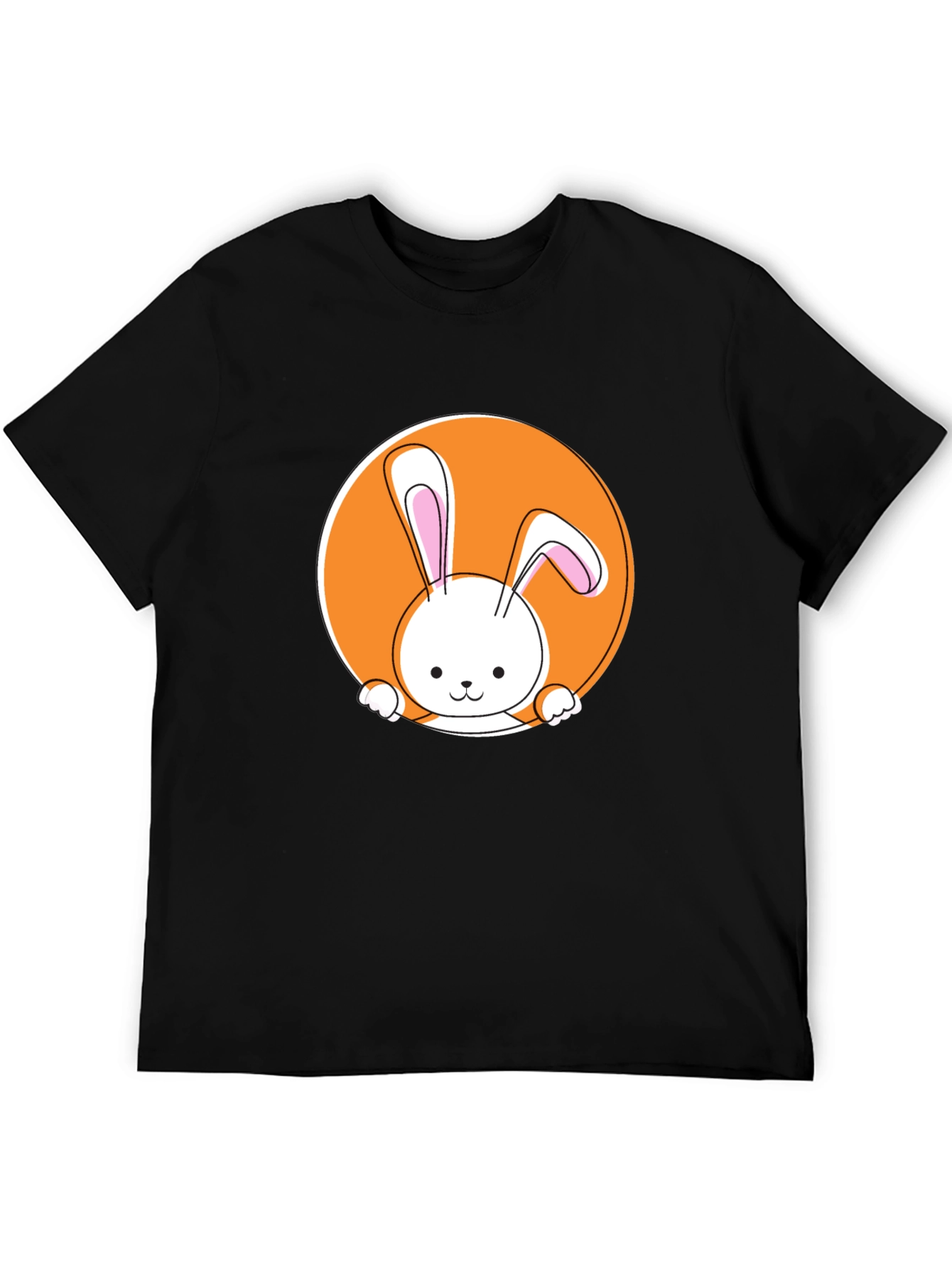 Cute Easter Bunny Graphic T-Shirt