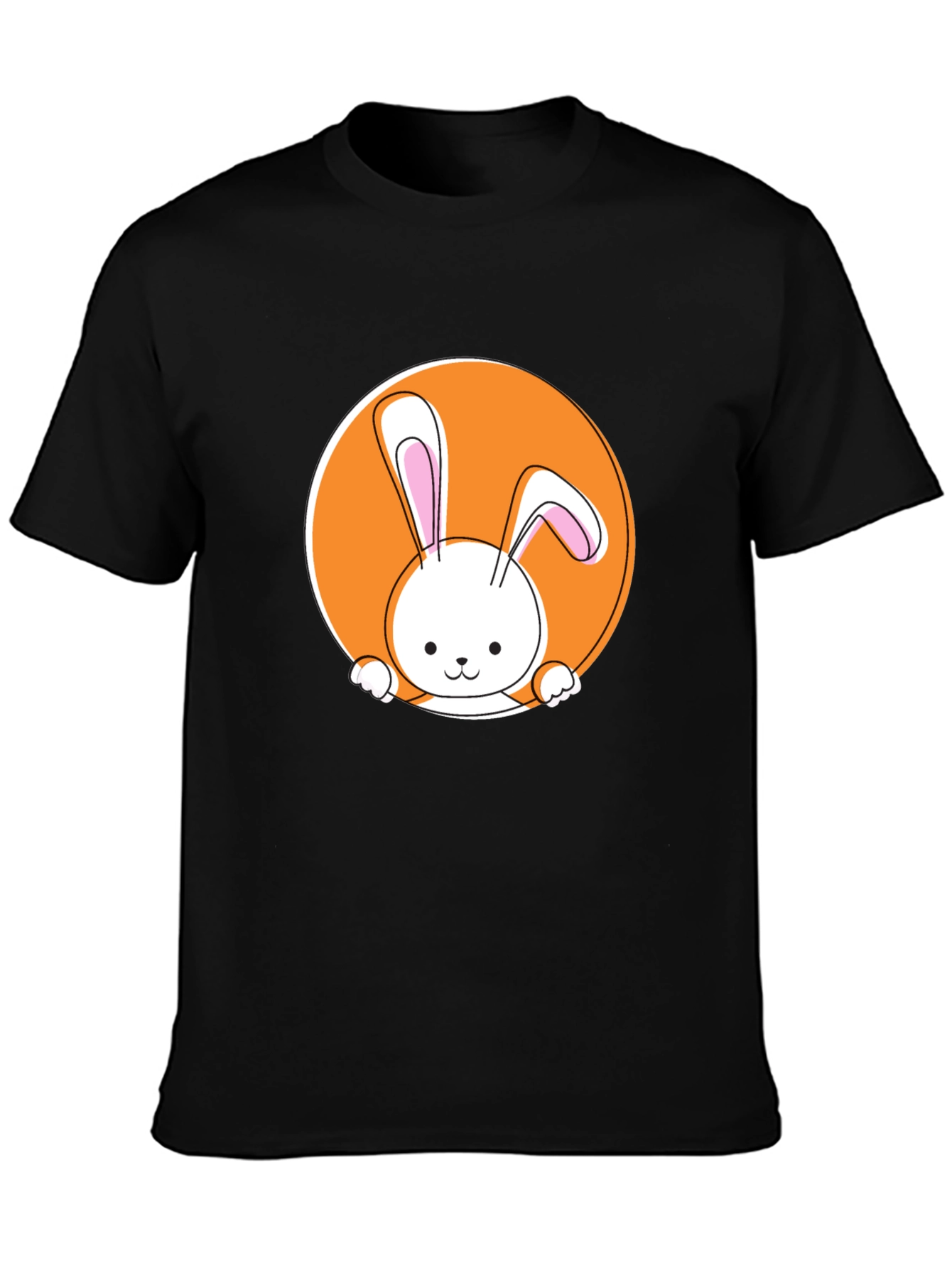 Cute Easter Bunny Graphic T-Shirt