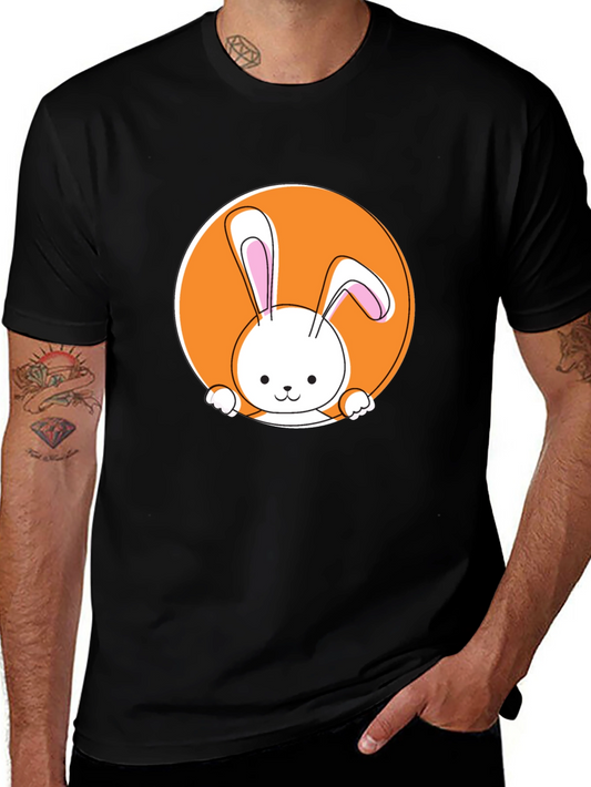Cute Easter Bunny Graphic T-Shirt