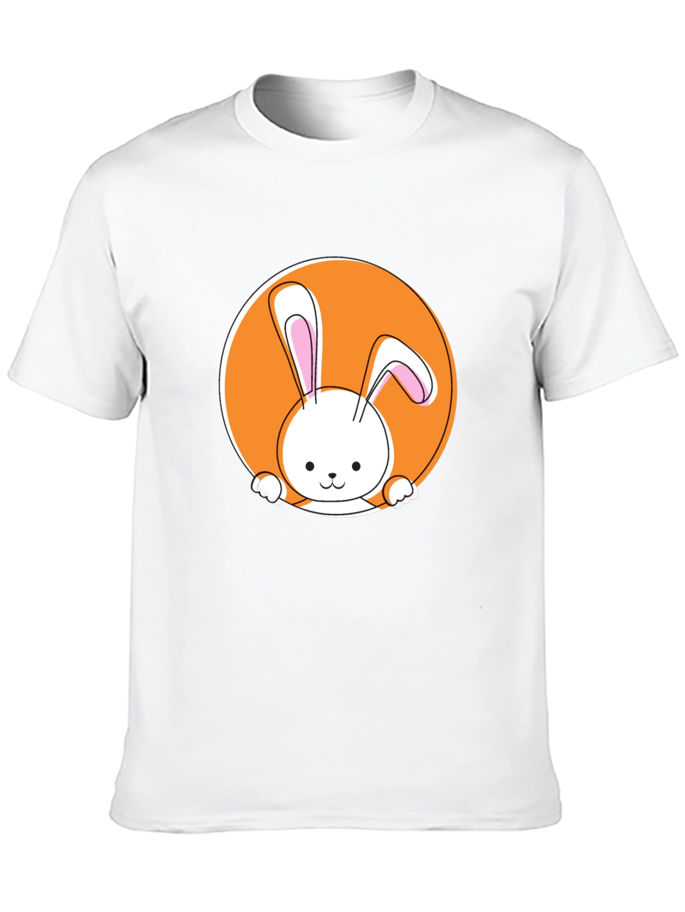 Cute Easter Bunny Graphic T-Shirt