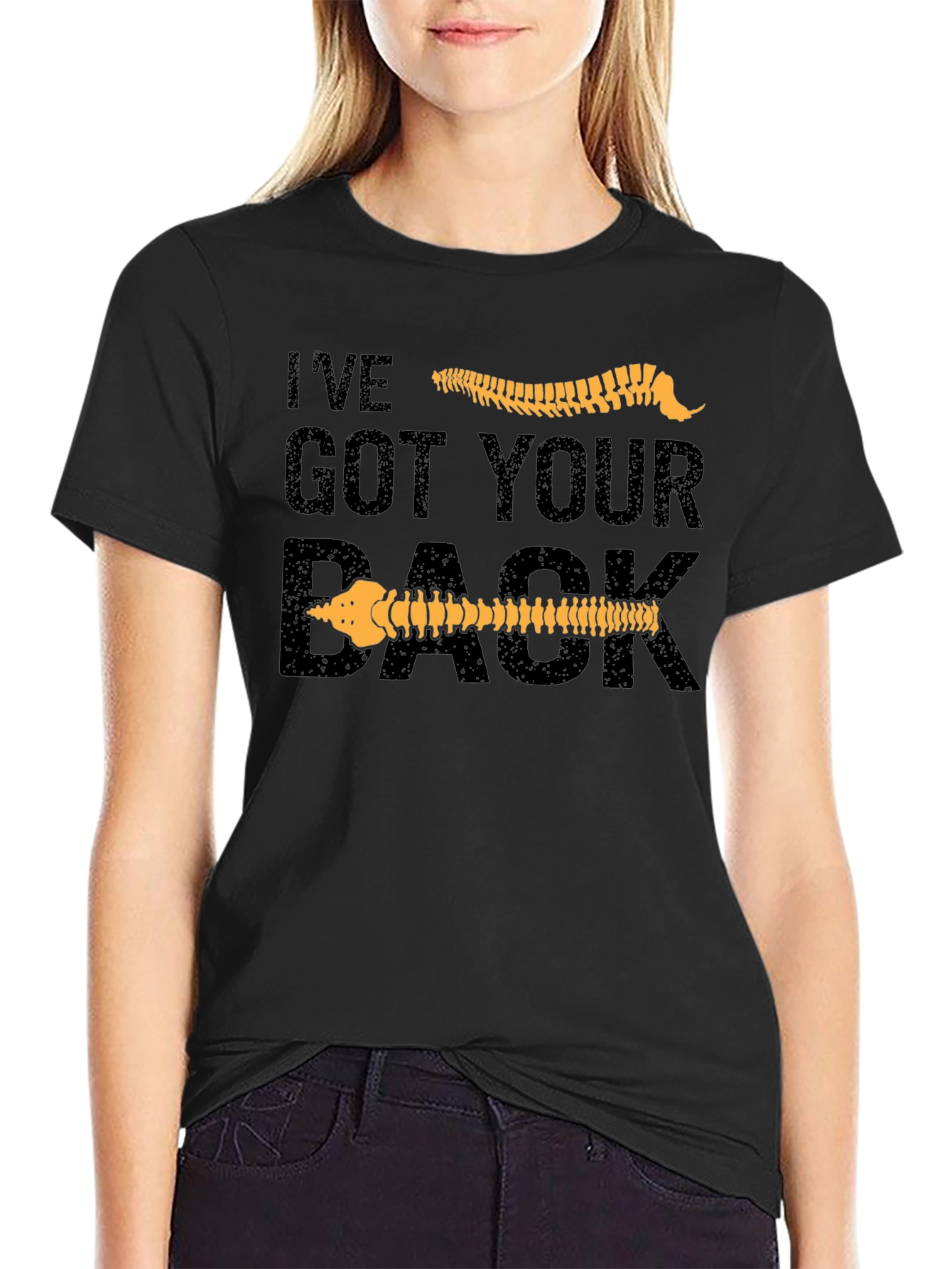 Ive Got Your Back Funny Spine T-Shirt