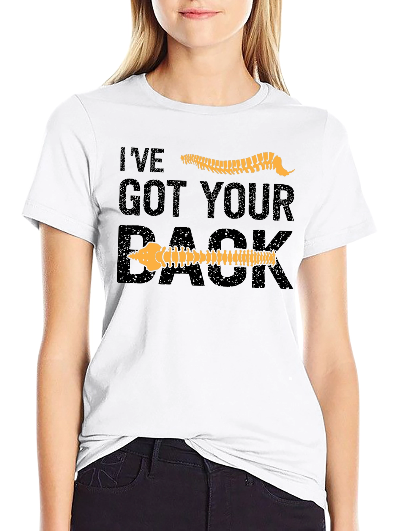 Ive Got Your Back Funny Spine T-Shirt