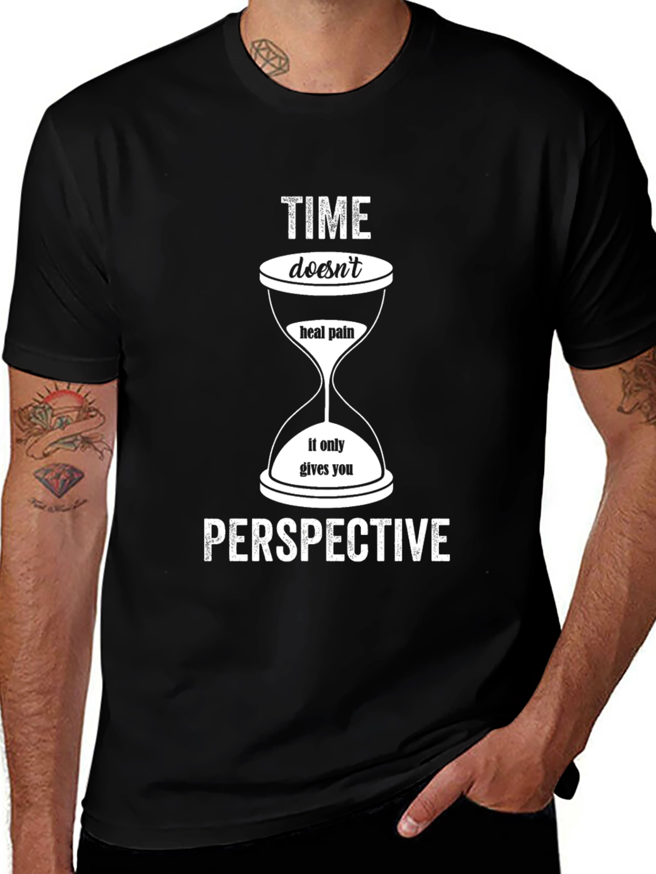 Time Doesnt Heal Pain T-Shirt