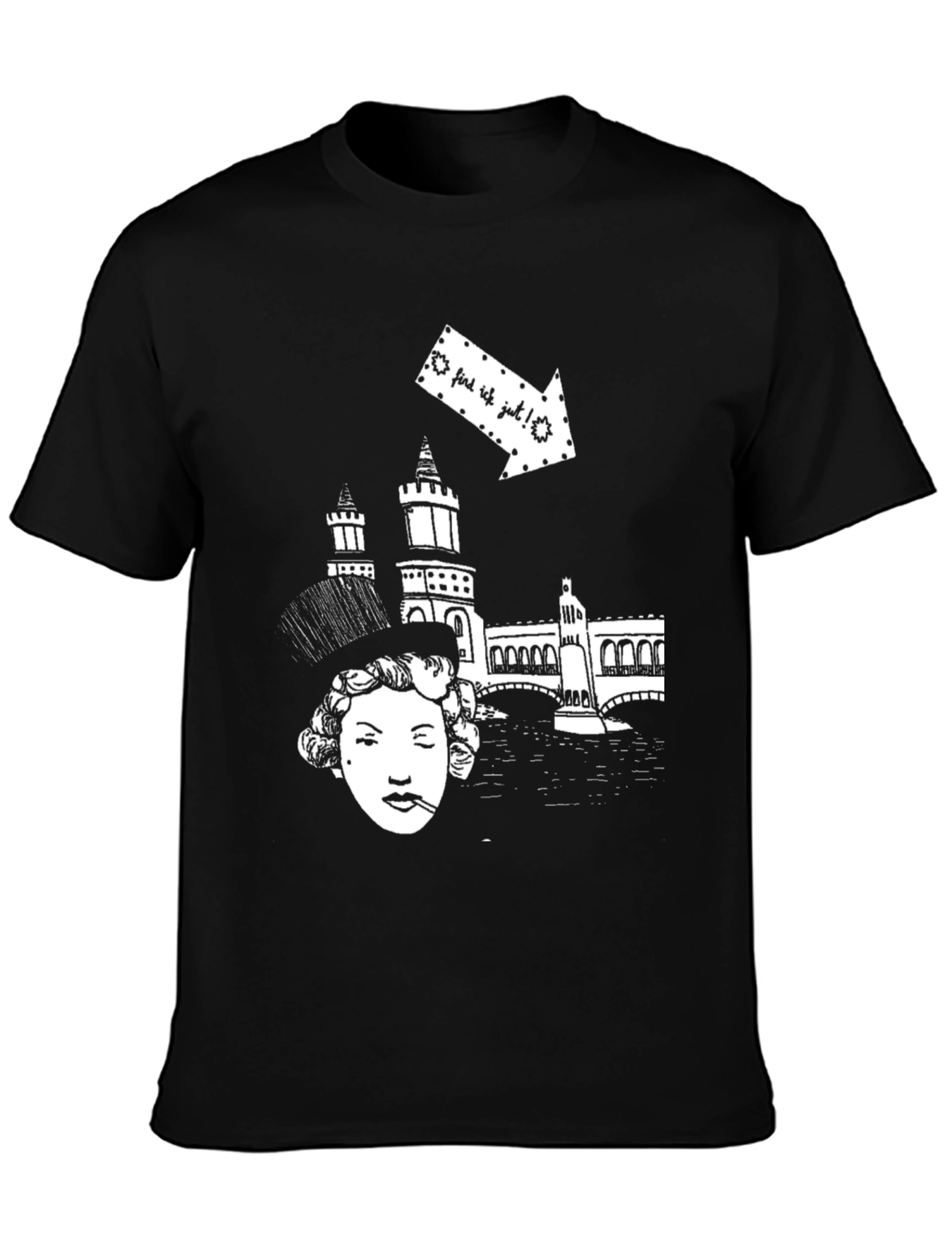 Berlin Arrow Graphic Tee - Unisex
