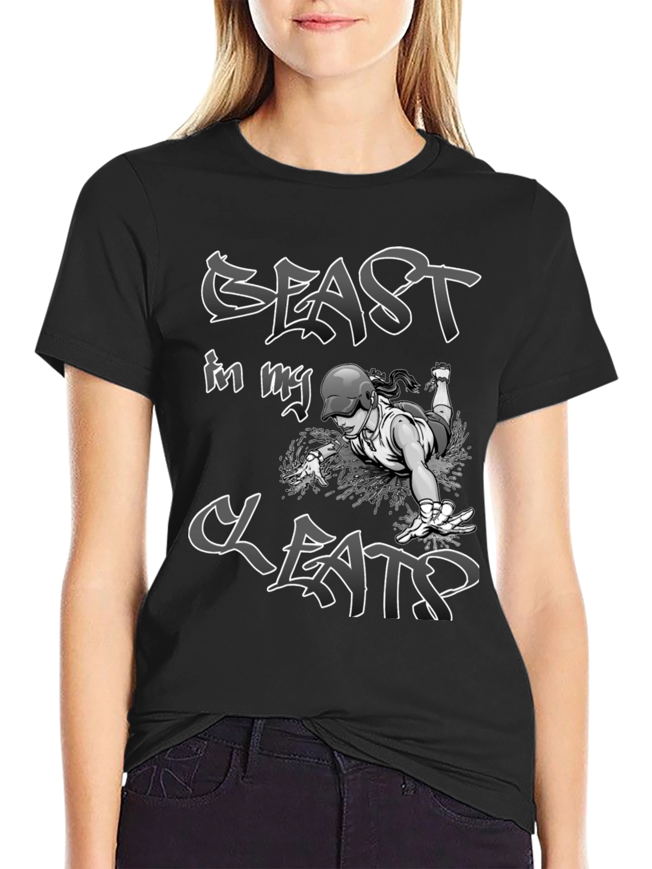 Beast in My Cleats Graphic T-Shirt
