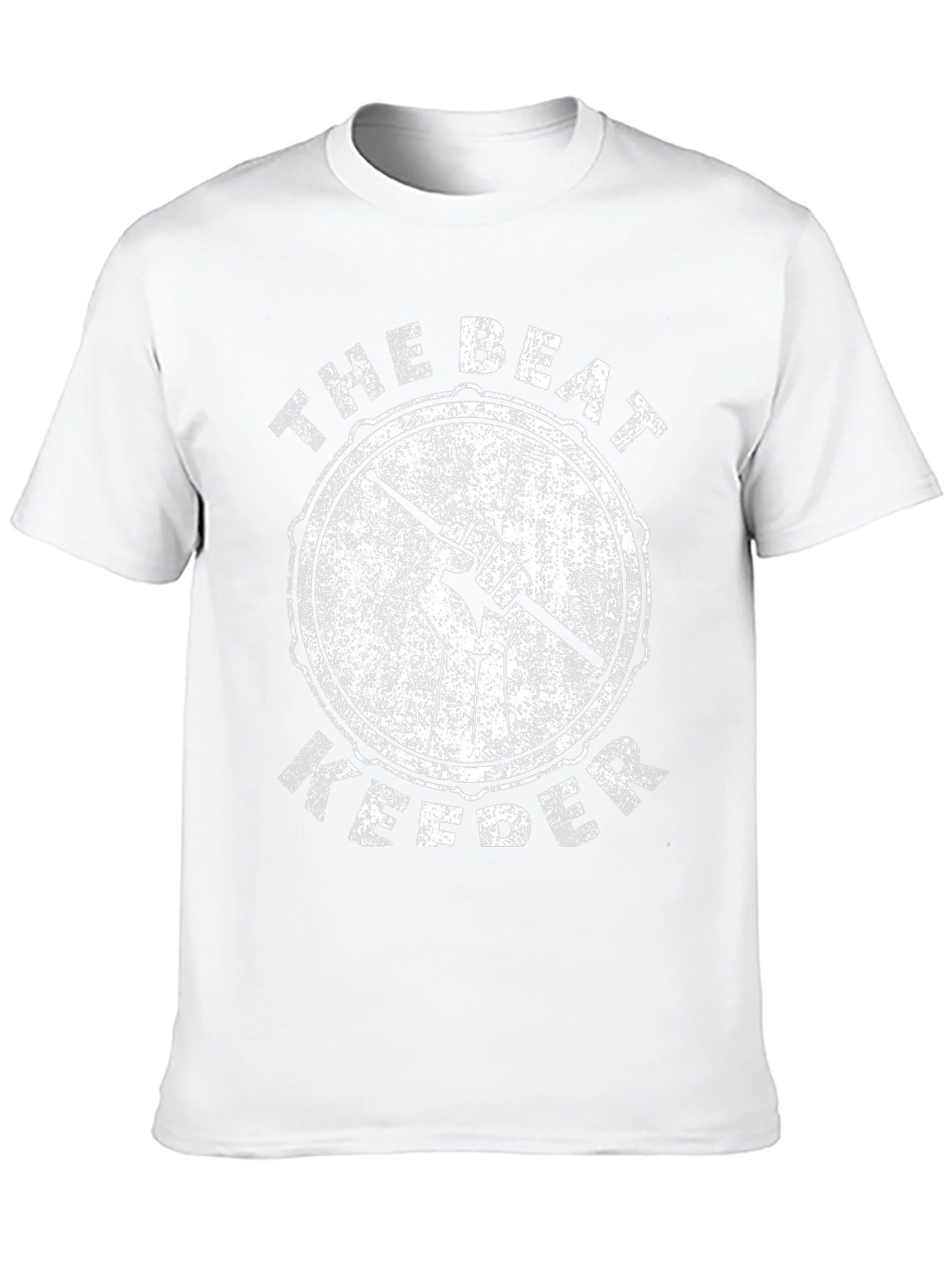 The Beat Keeper Black Drummer T-Shirt