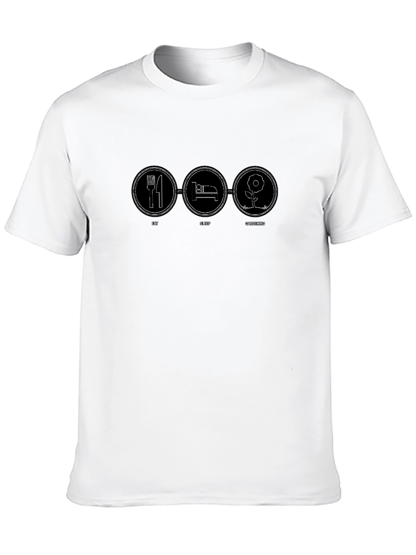 Eat Sleep Gardening Graphic T-Shirt
