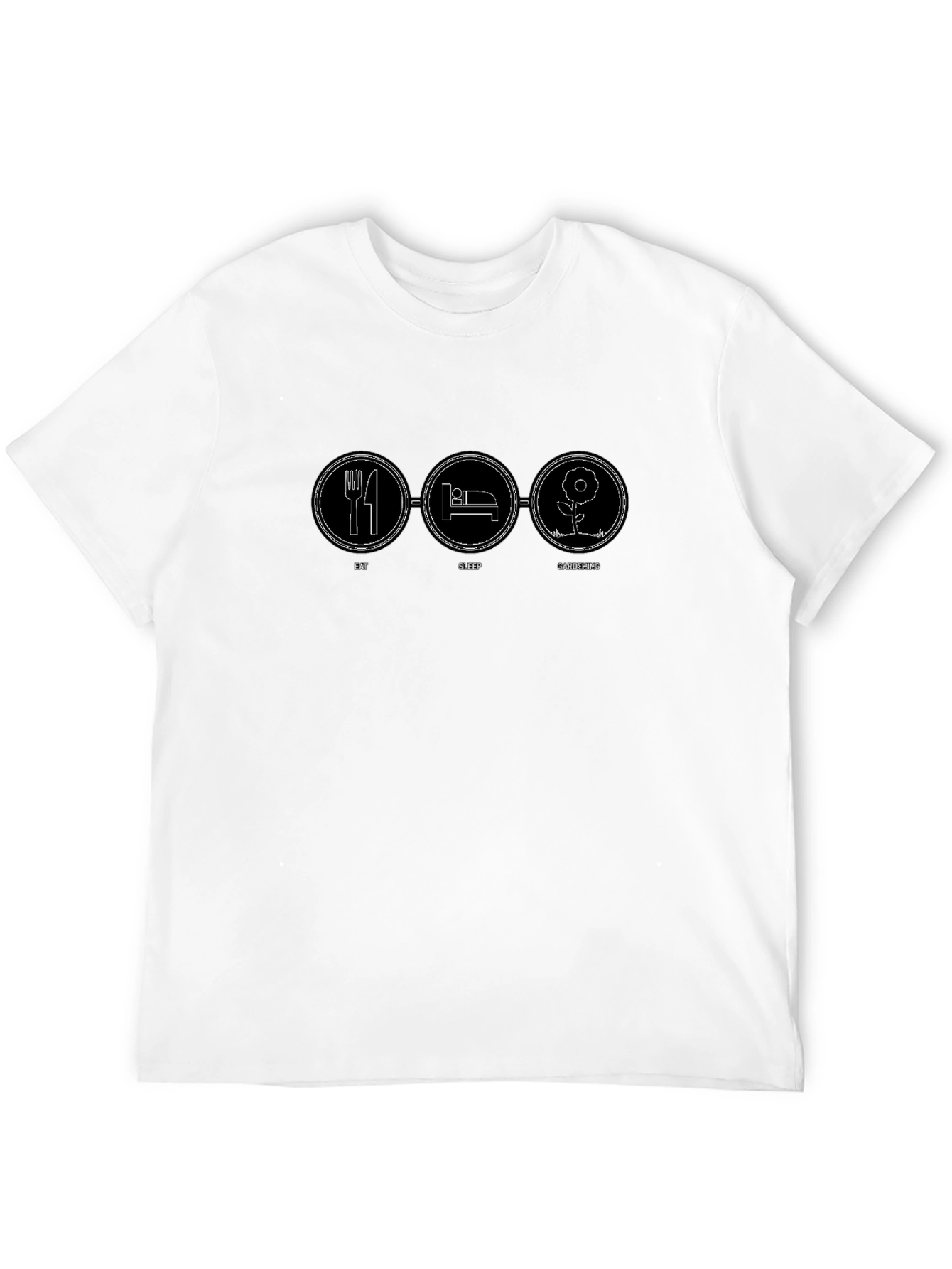 Eat Sleep Gardening Graphic T-Shirt