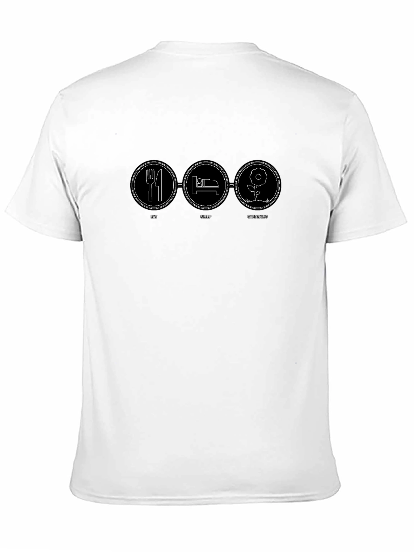 Eat Sleep Gardening Graphic T-Shirt