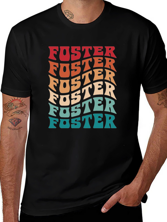 Retro Foster T-Shirt - Vintage Style Graphic Tee